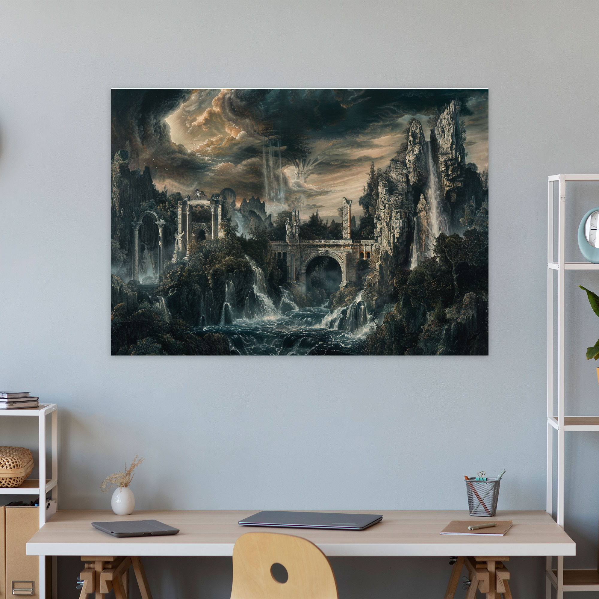 Neoclassicism Canvas Print: Mythological Landscapes Wall Art - Neoclassicism, Canvas, Neoclassicism, Wall Decoration