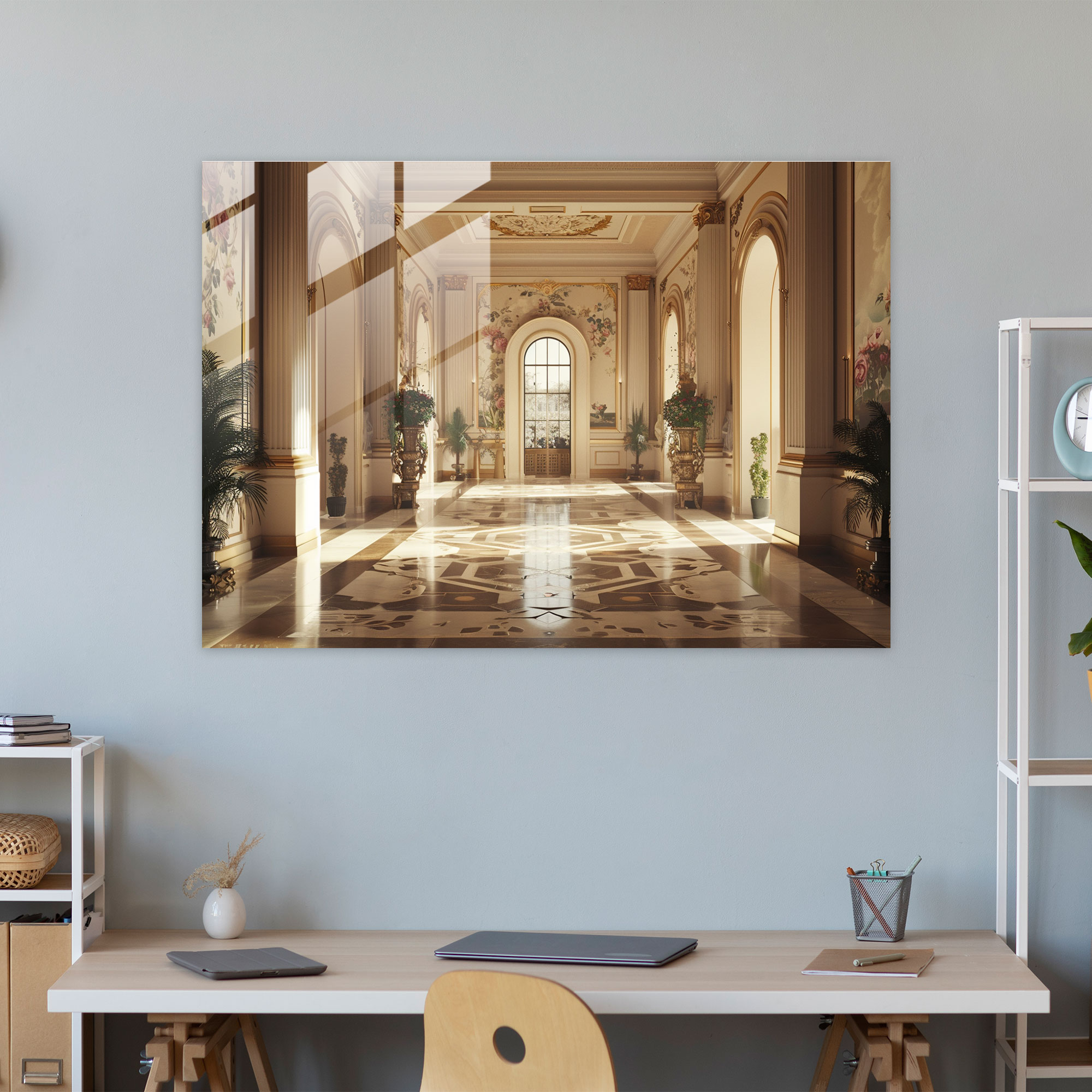 Neoklasik Cam Sanatı - Modern Sanat Cam Tablo