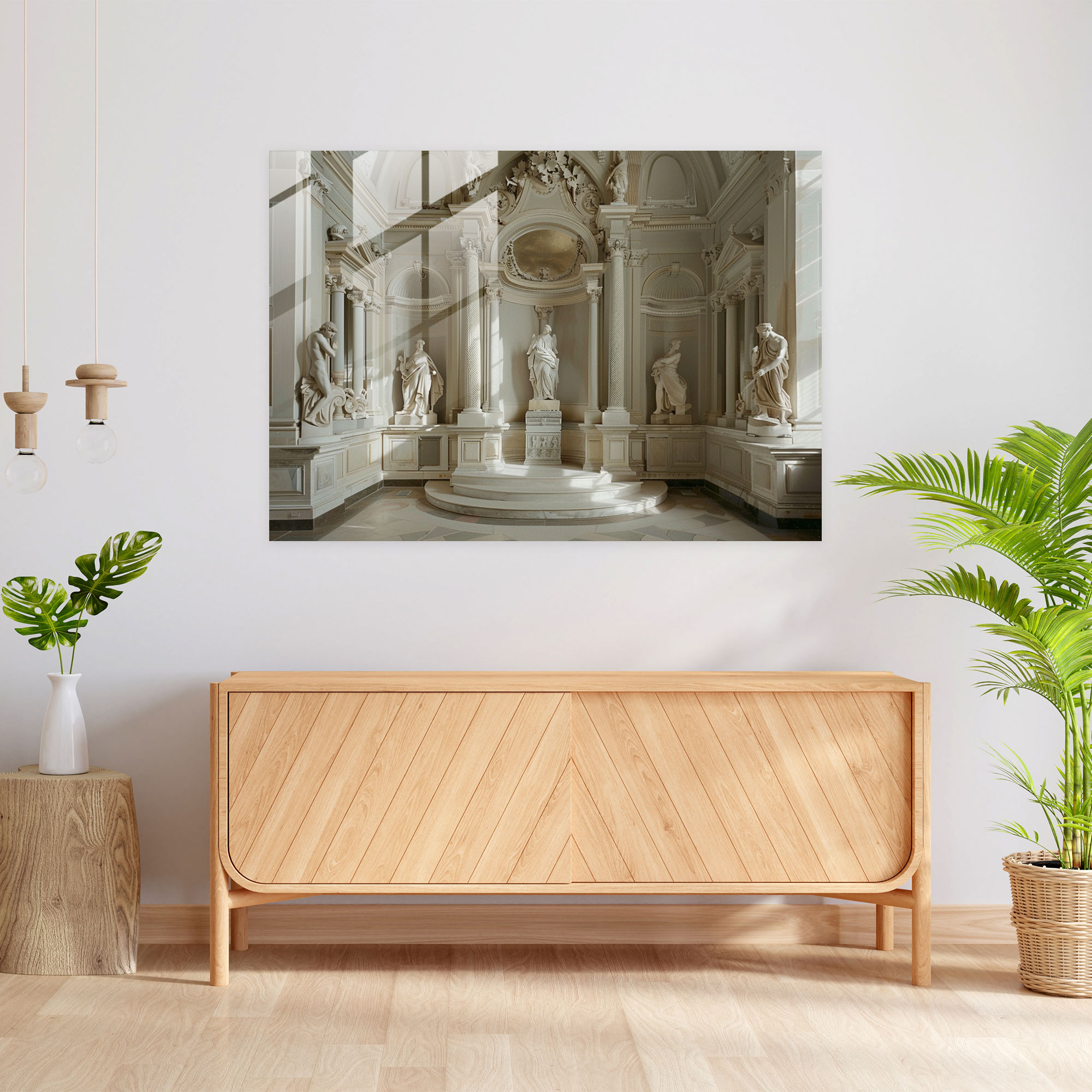 Neoklasik Ev Dekorasyonu - Modern Sanat Kanvas Tablosu
