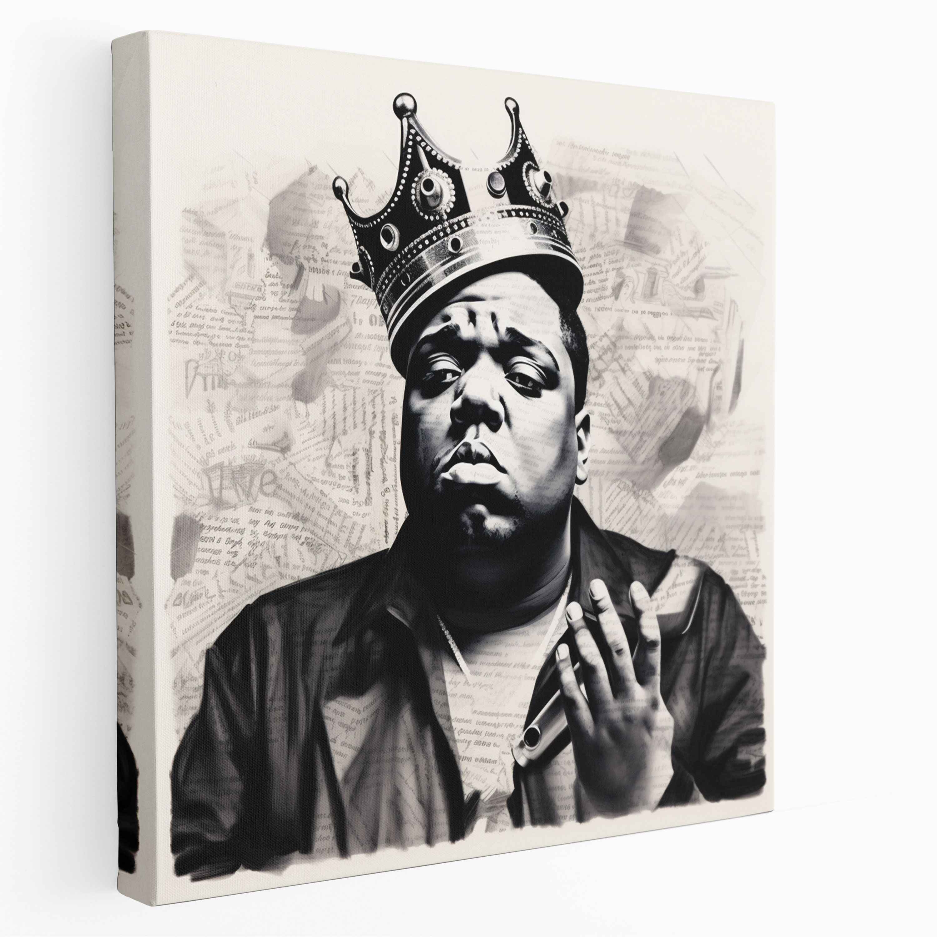 Notorious Big Canvas Print - Notorious Big, Wall Art, Canvas Wall Art, Wall Decoration