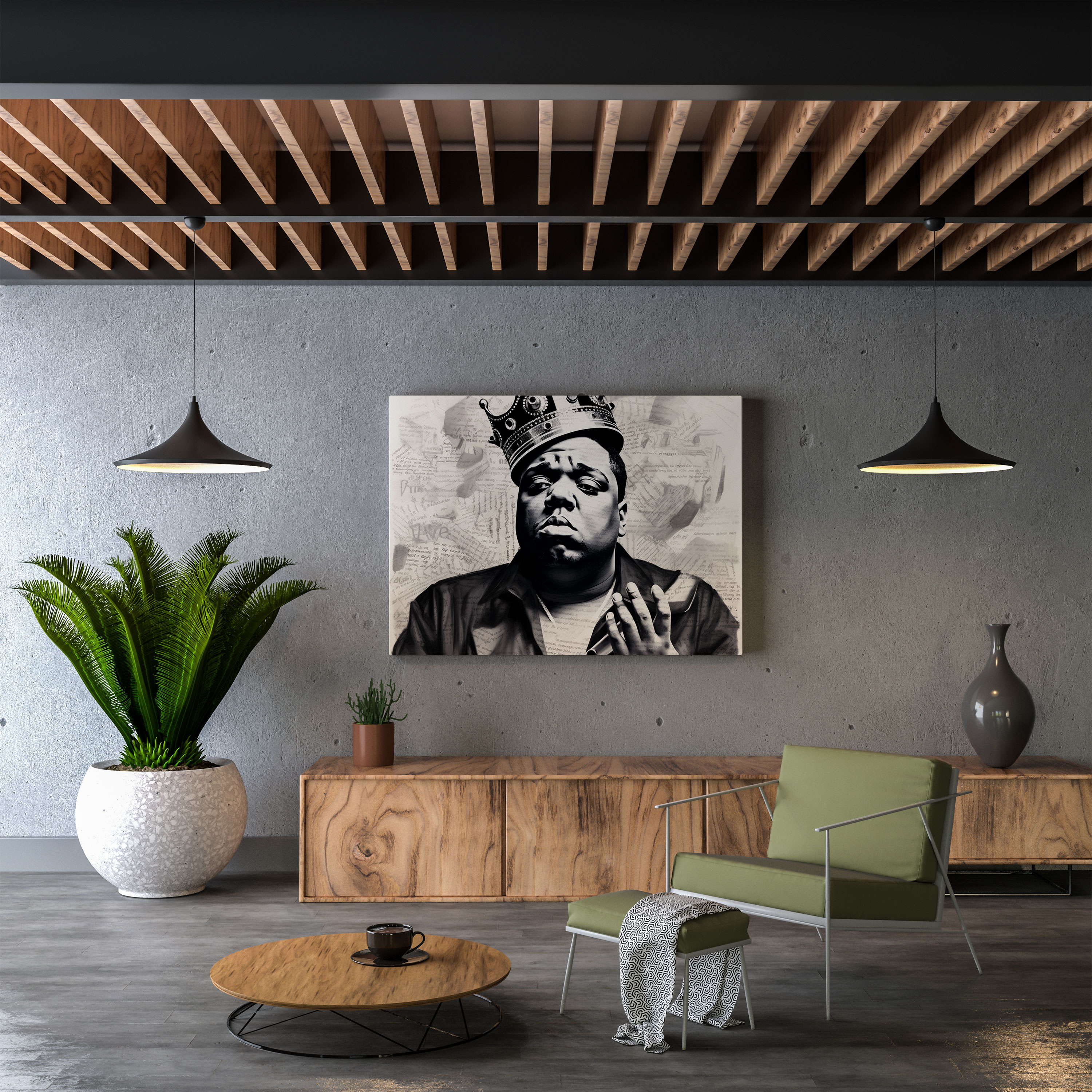 Notorious Big Canvas Print - Notorious Big, Wall Art, Canvas Wall Art, Wall Decoration