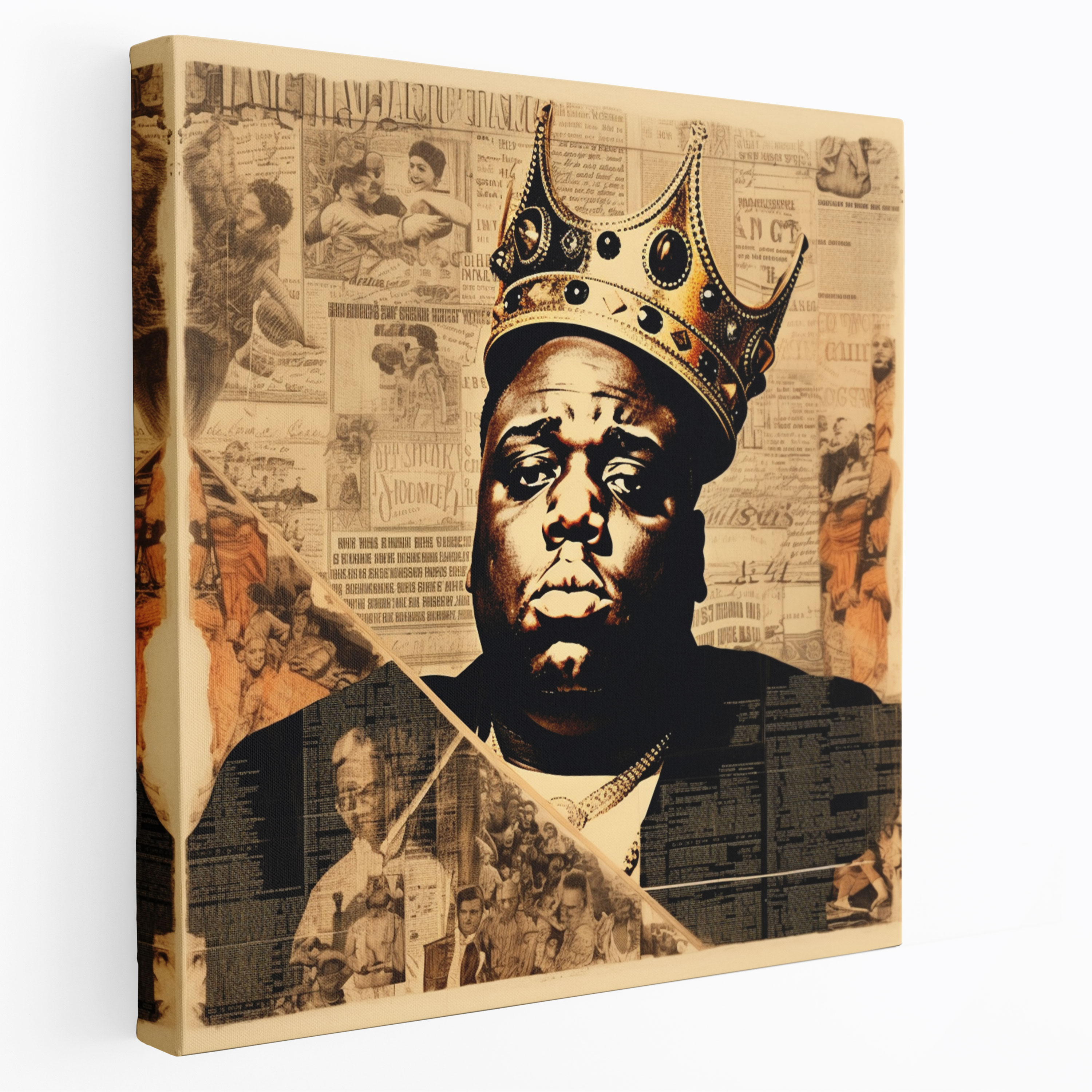 Notorious Big Wall Decoration - Notorious Big, 90S Memorabilia, Home Decoration, Canvas Wall Art