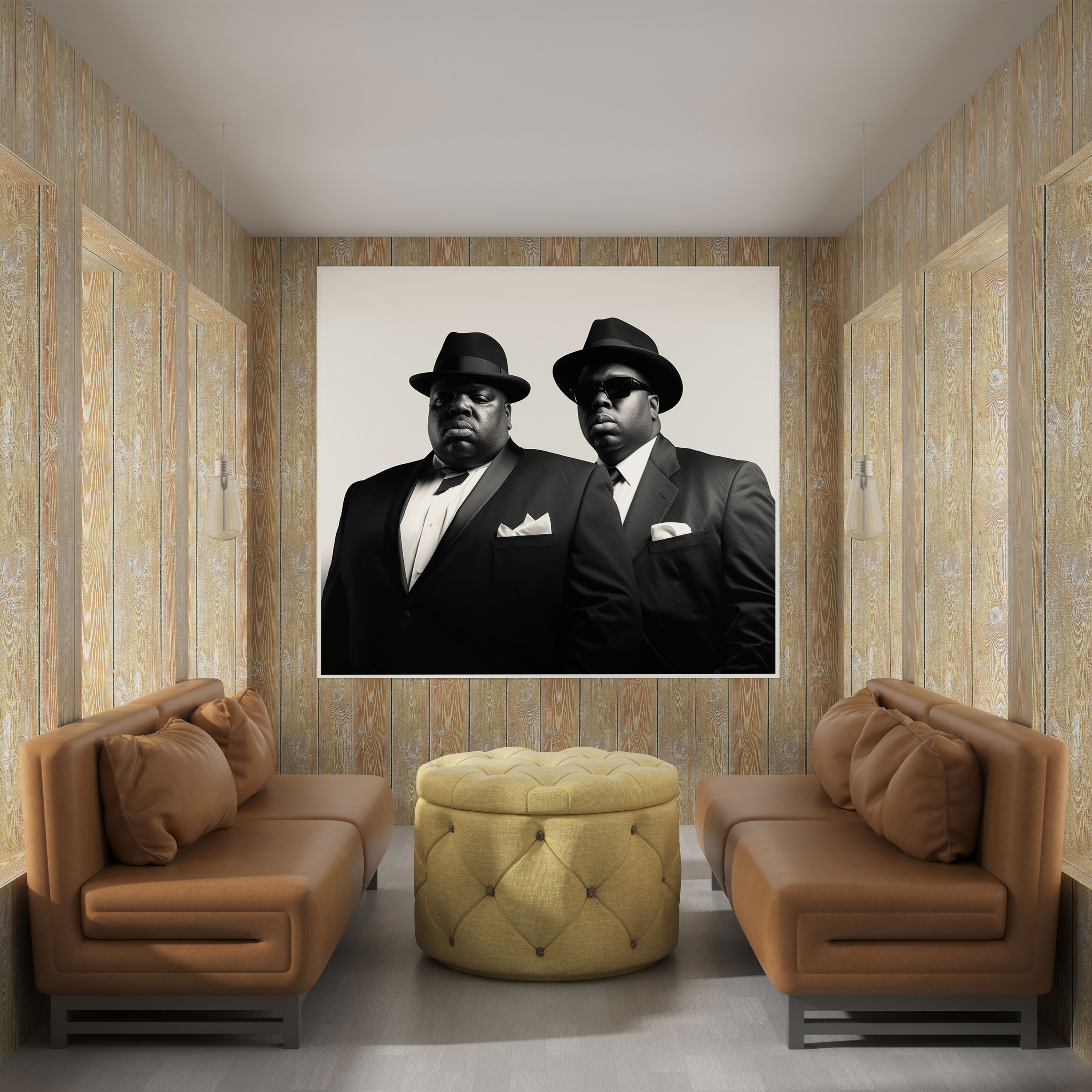 Notorious Big Kanvas Duvar Sanatı - Kanvas Tablo Duvar Sanatı