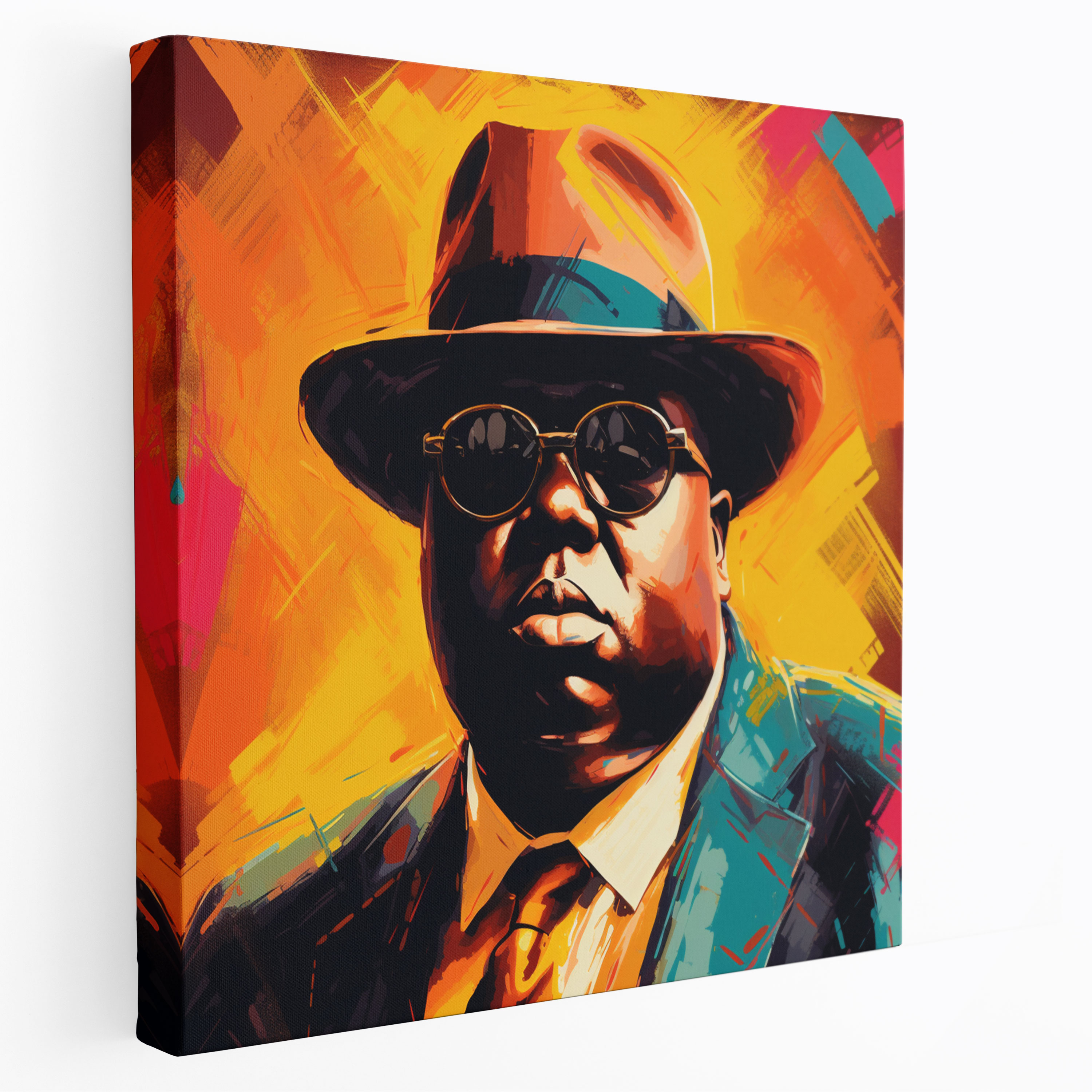 Notorious Big Abstract Wall Art - Notorious Big, Home Decoration, Wall Art, Emotion