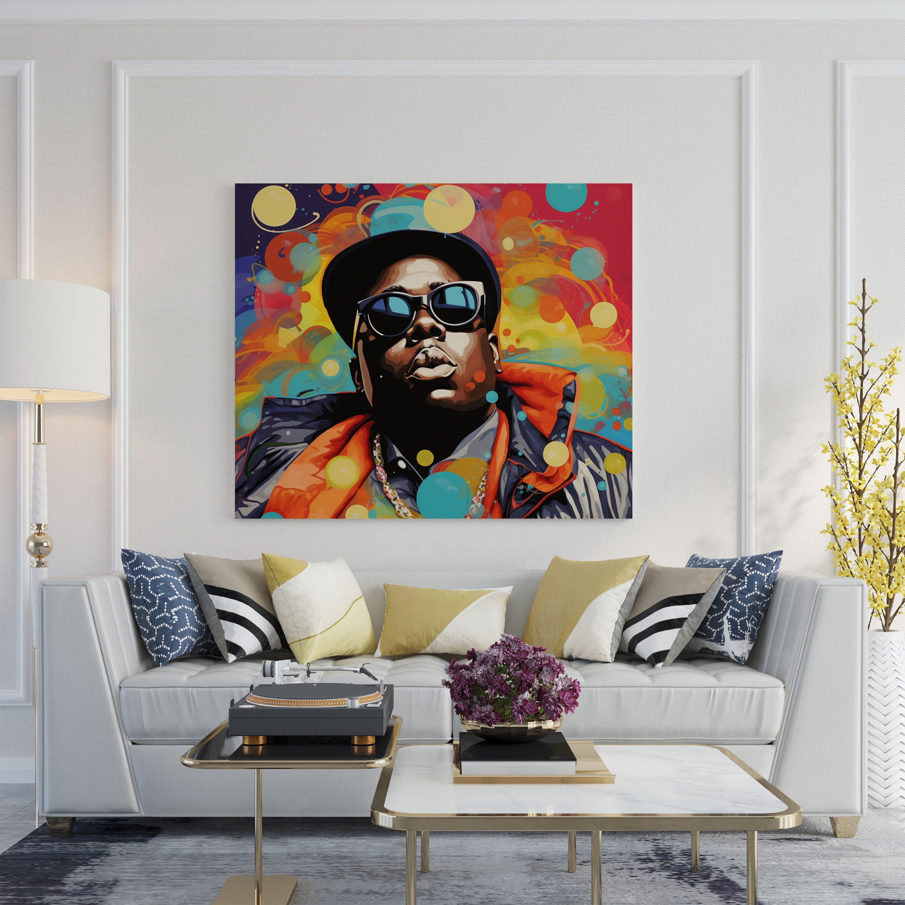 Notorious Big Wall Art - Notorious Big, Canvas, Home Decoration, Canvas Wall Art