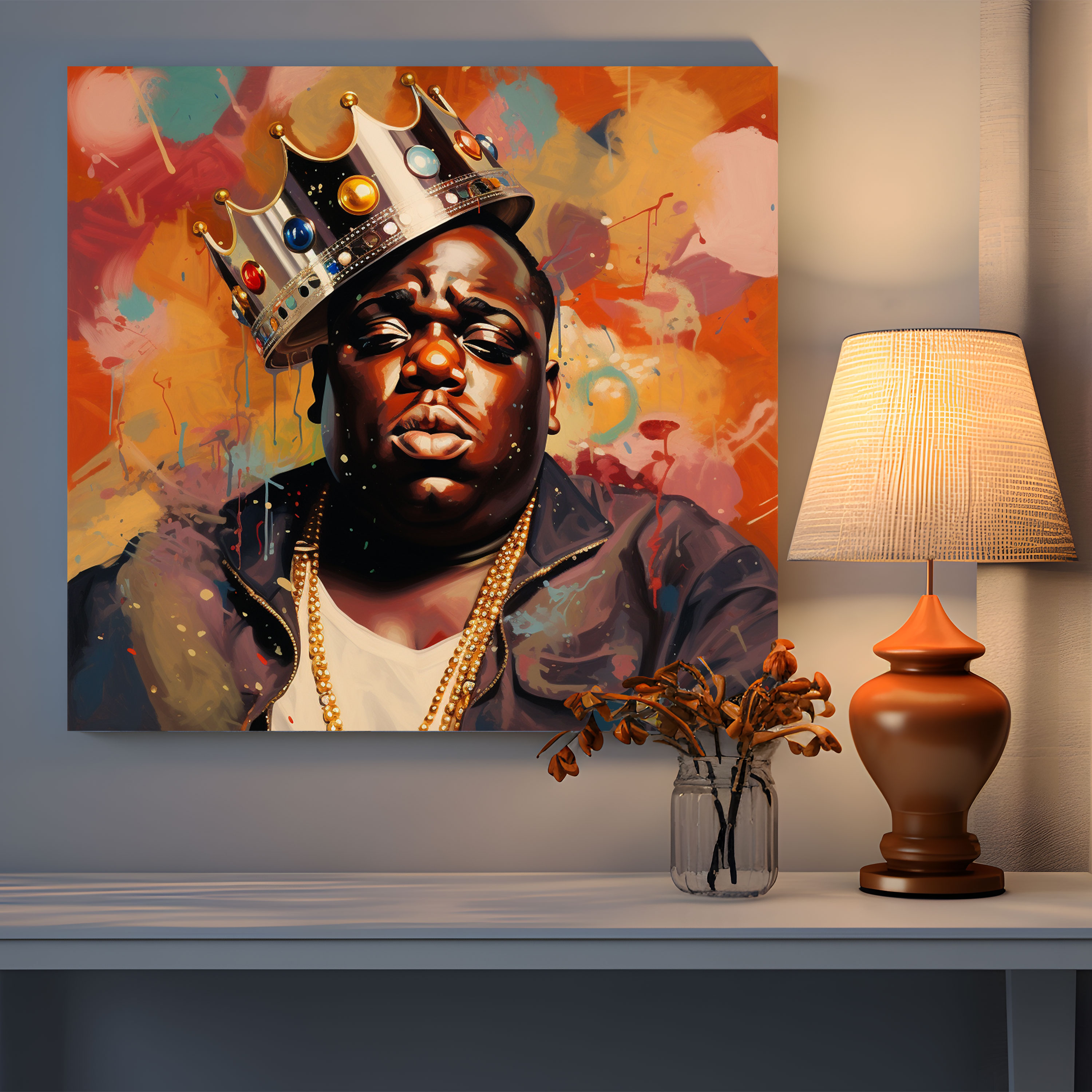 Notorious Big Wall Art - Notorious Big, Canvas, Wall Art, Nostalgia