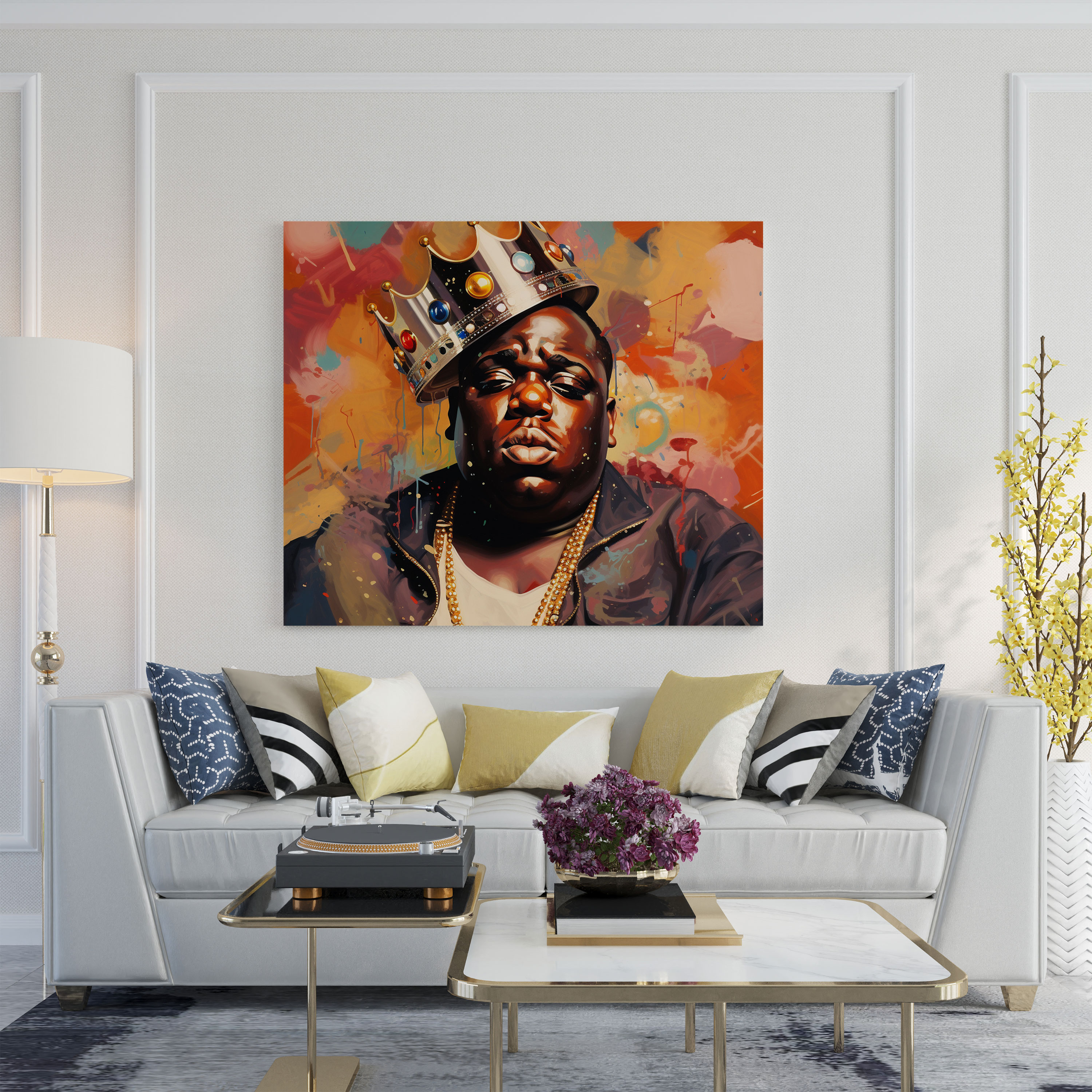 Notorious Big Wall Art - Notorious Big, Canvas, Wall Art, Nostalgia