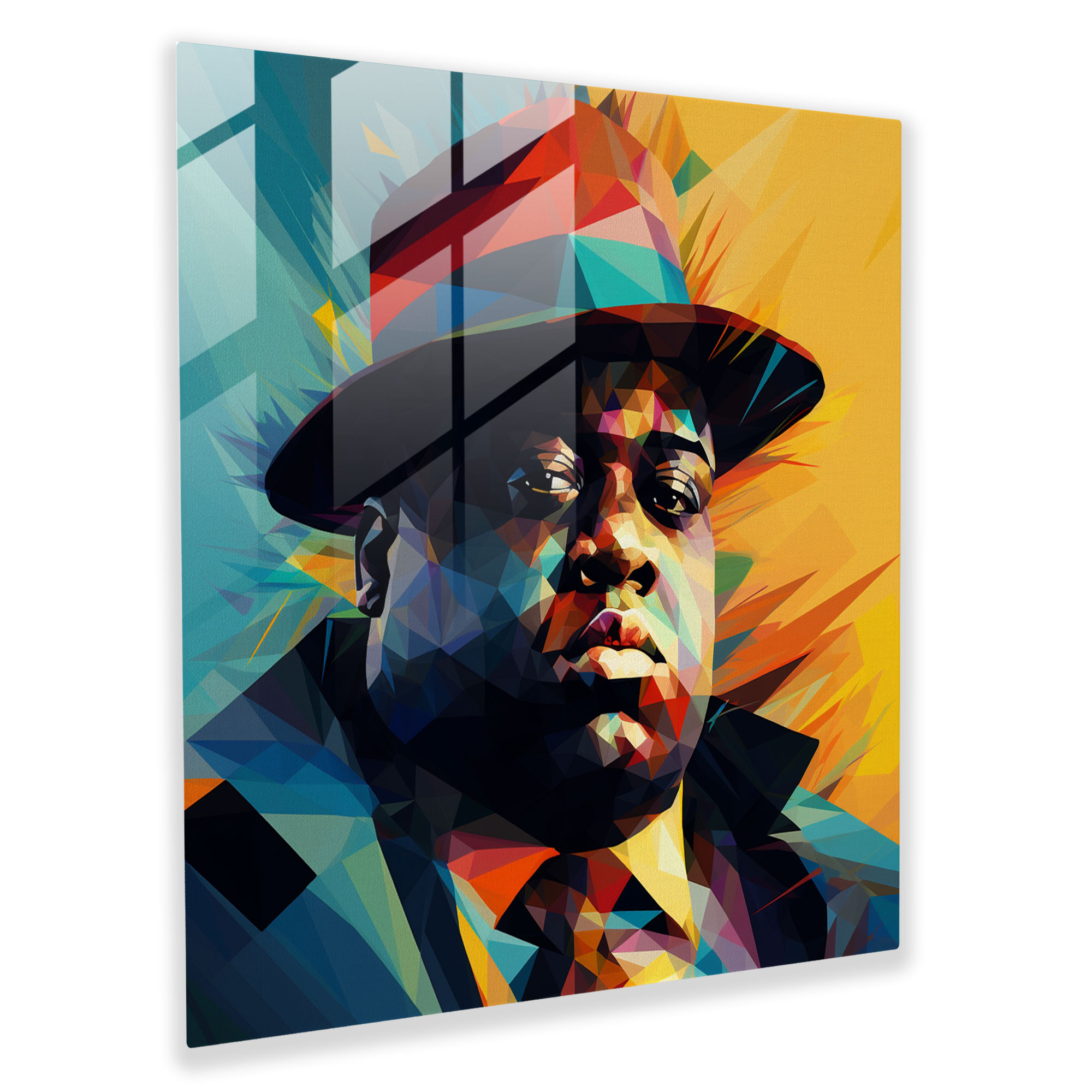 Notorious Big Modern Sanat Kanvas Tablo - Cesur Renkler ve Ev Dekorasyonu İçin