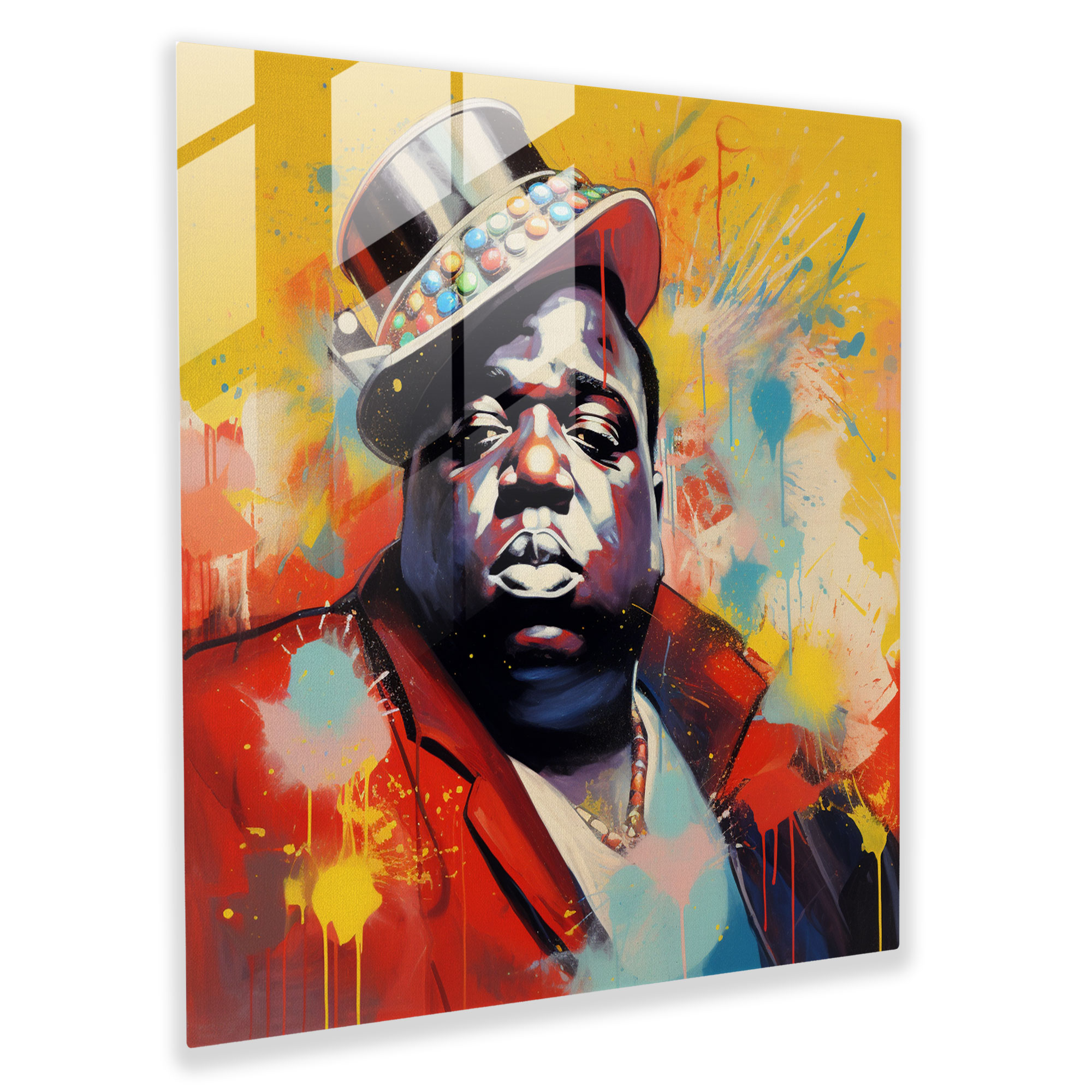 Notorious Big Wall Decoration Art - Notorious Big, Home Decoration, Street Art Icon, Modern Art