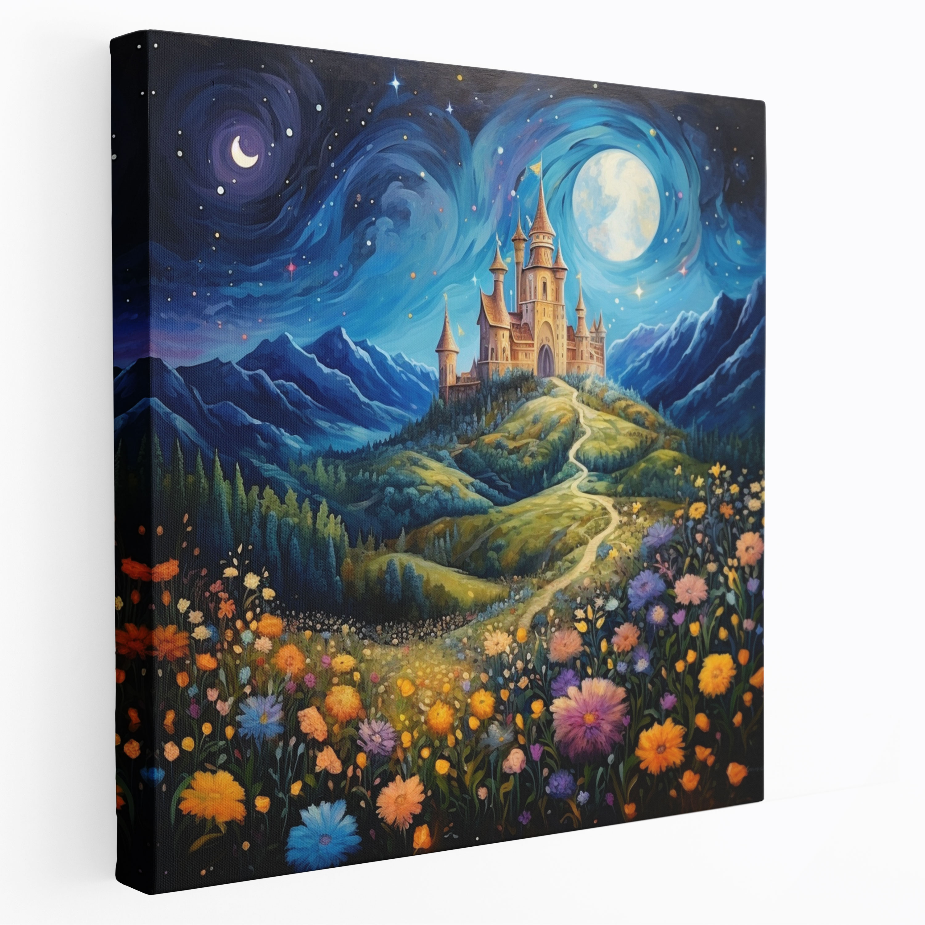 Nursery Fairytale Canvas Print - Nursery, Canvas Wall Art, Home Decoration, Canvas