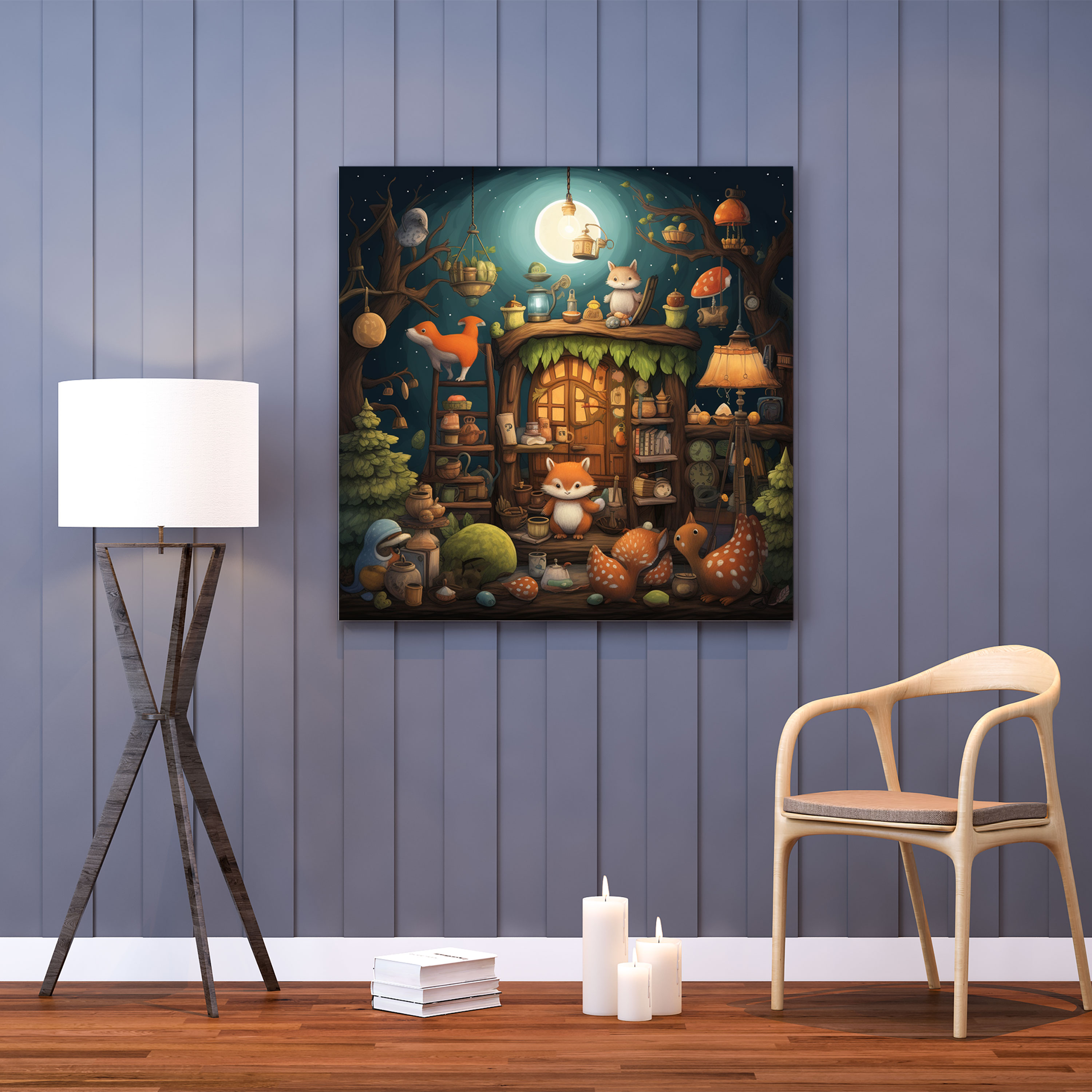 Magical Nursery Wall Decoration - Nursery, Canvas Wall Art, Wall Decoration, Magical