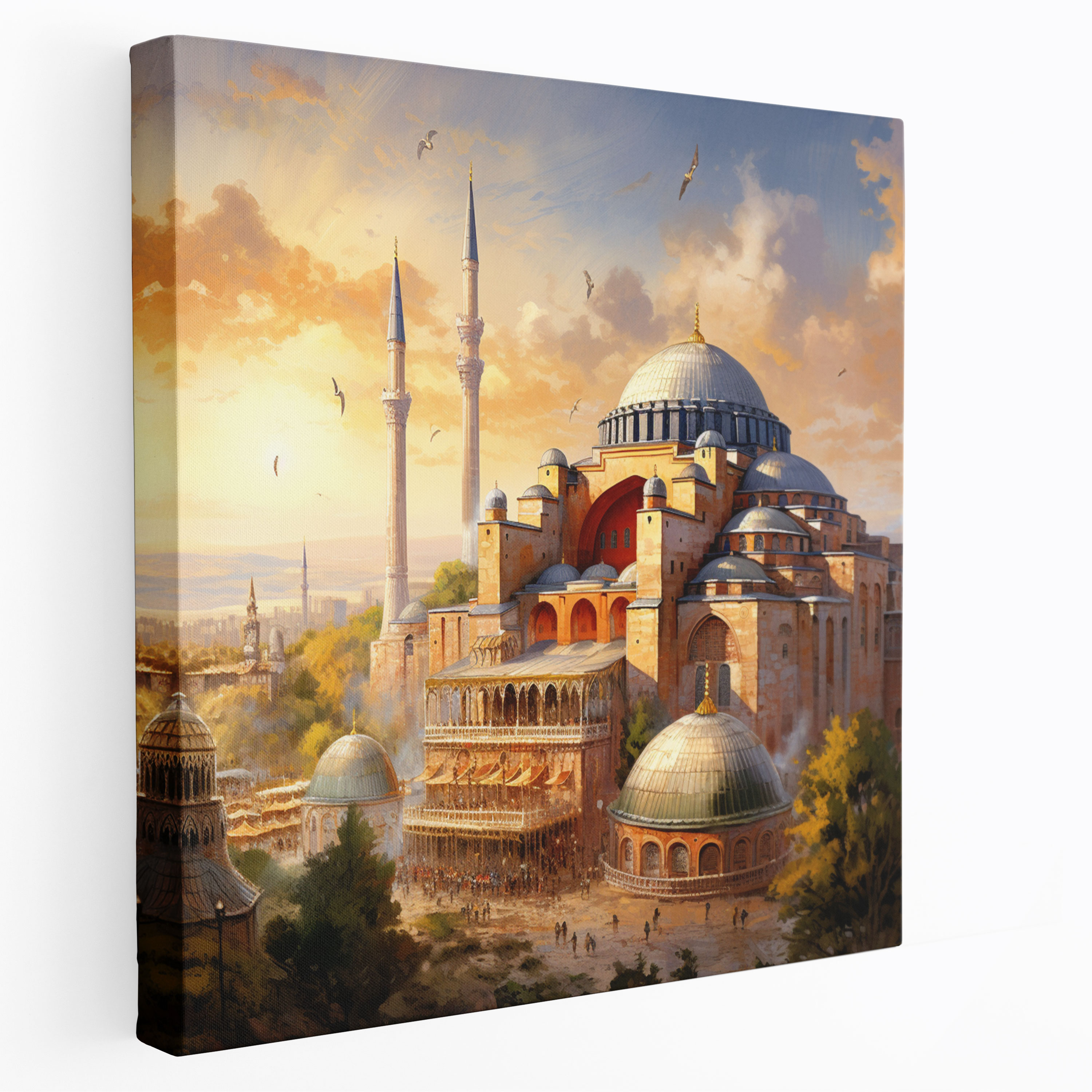 Hagia Sophia Architecture Canvas Print