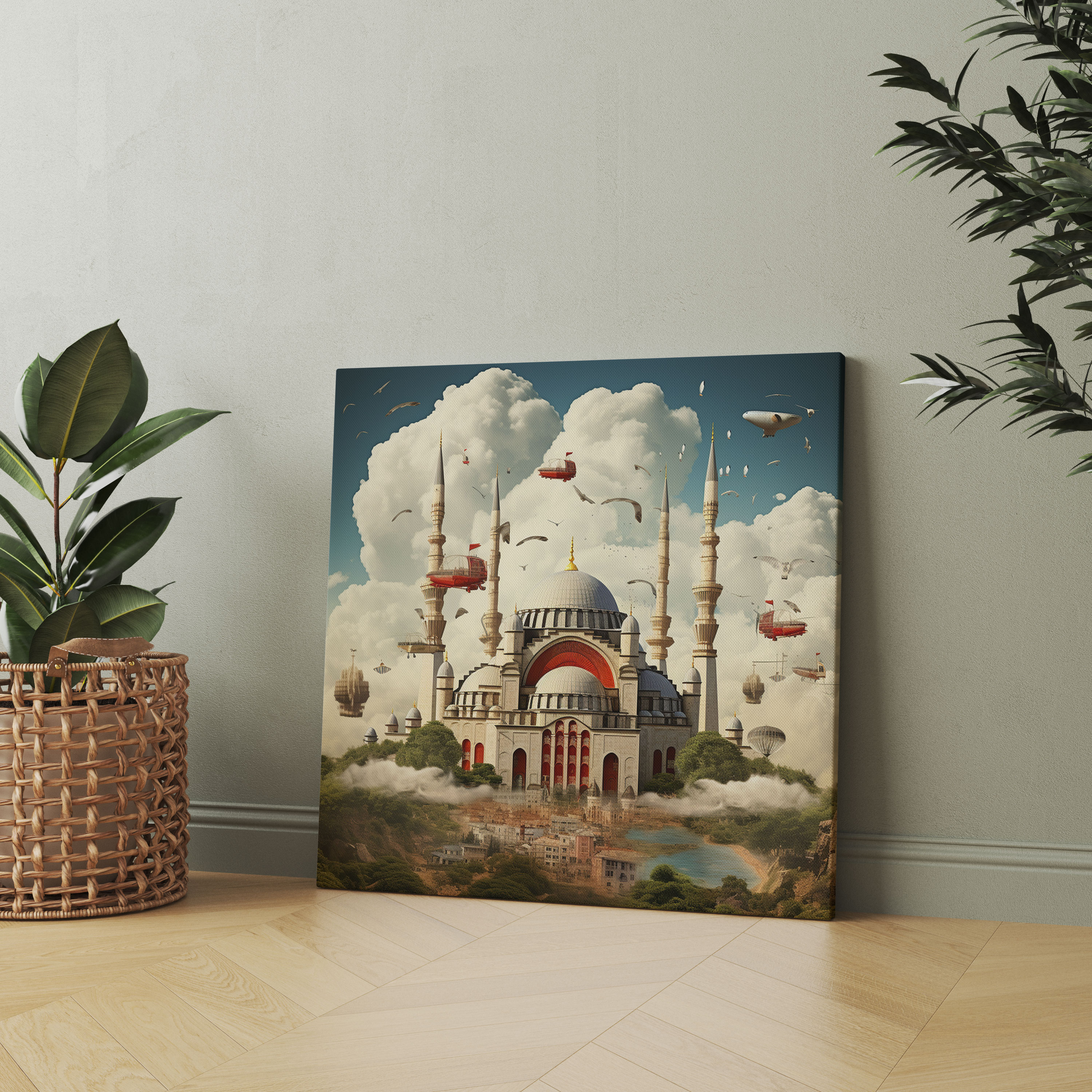 Past meets Present - Canvas Print