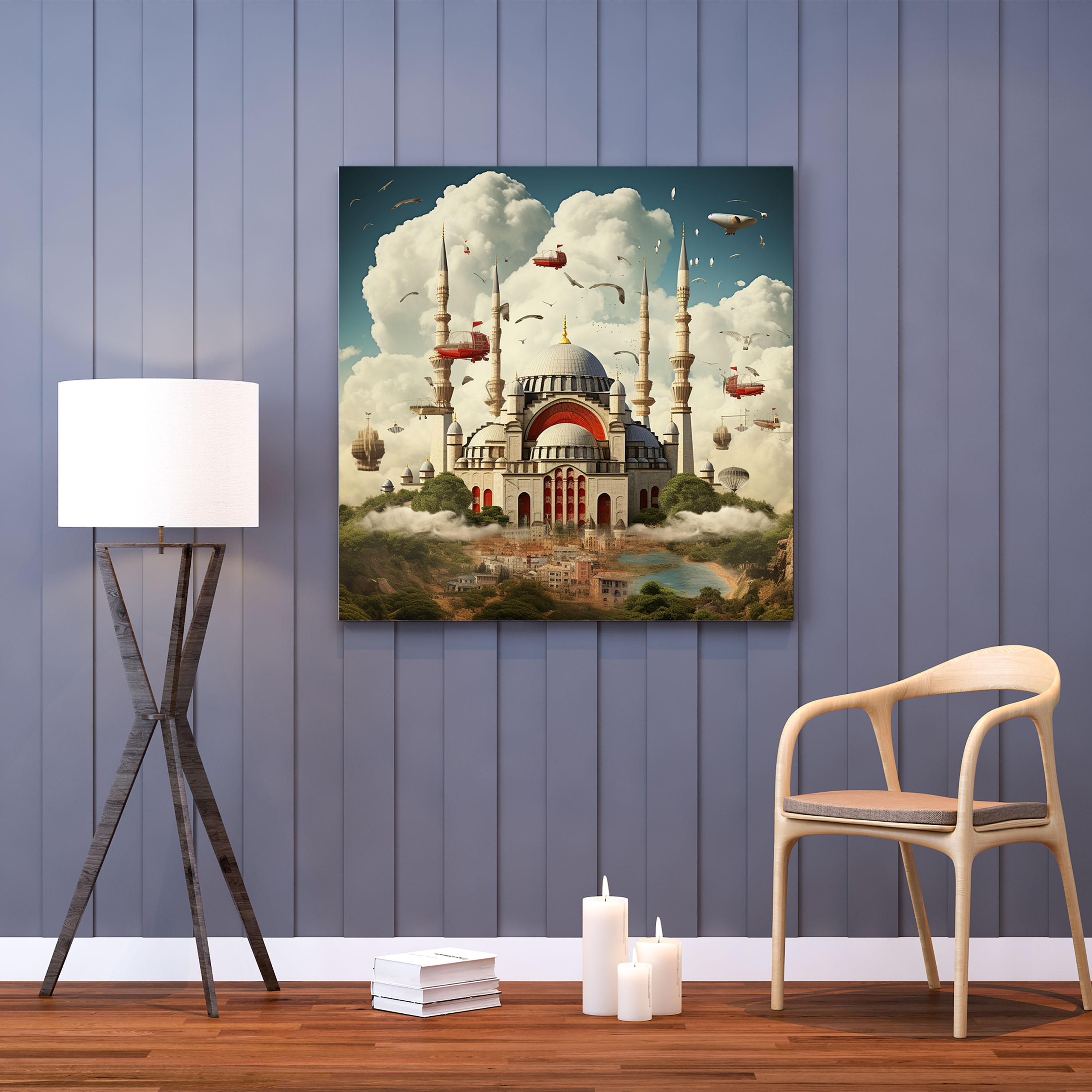 Past meets Present - Canvas Print