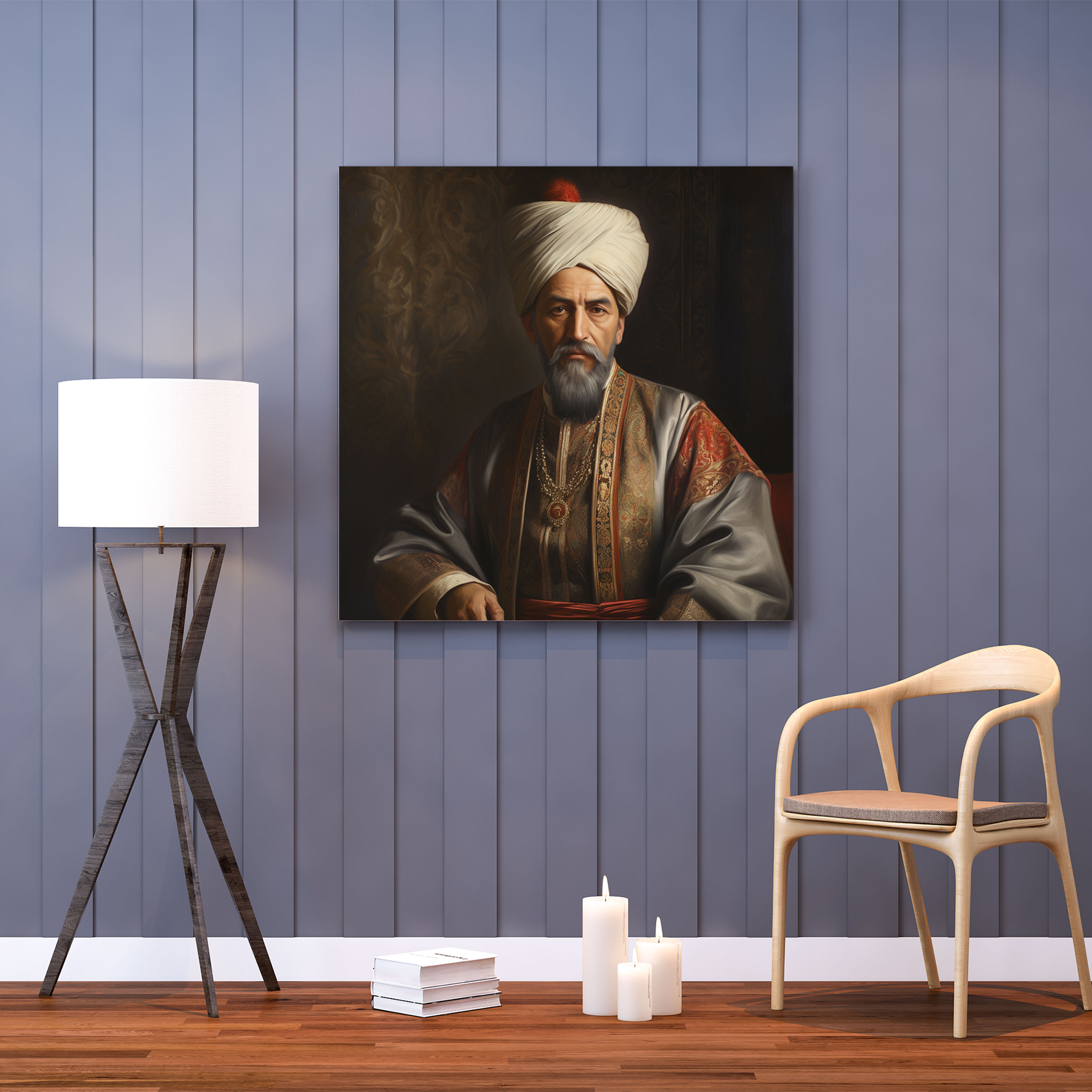 Timeless Ottoman Empire Ruler Canvas Print
