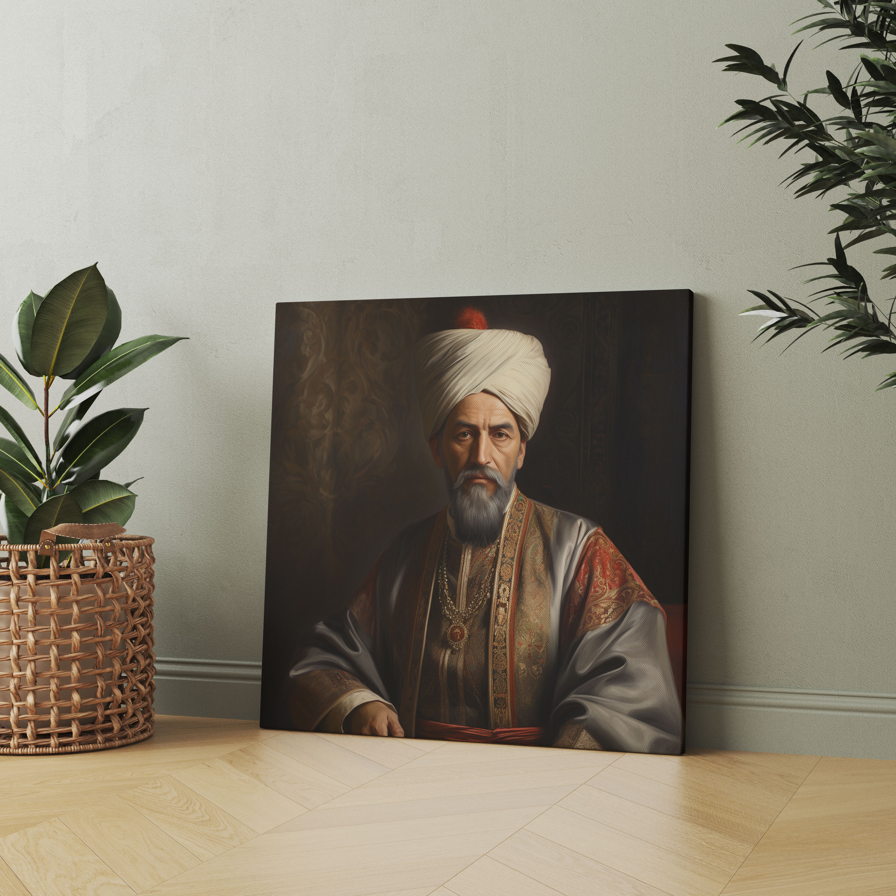 Timeless Ottoman Empire Ruler Canvas Print