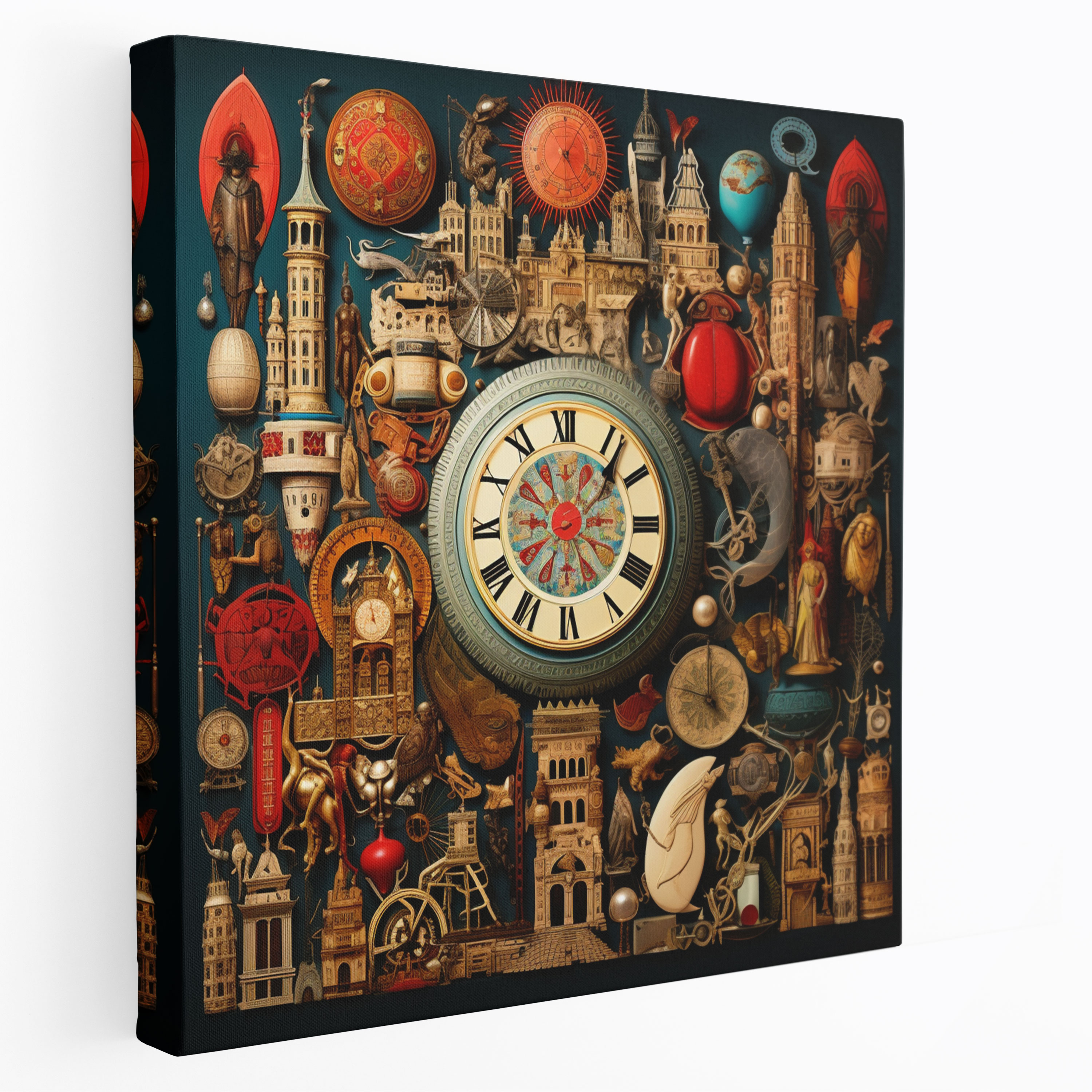 Cultural Ottoman Empire Mosaic Canvas Print