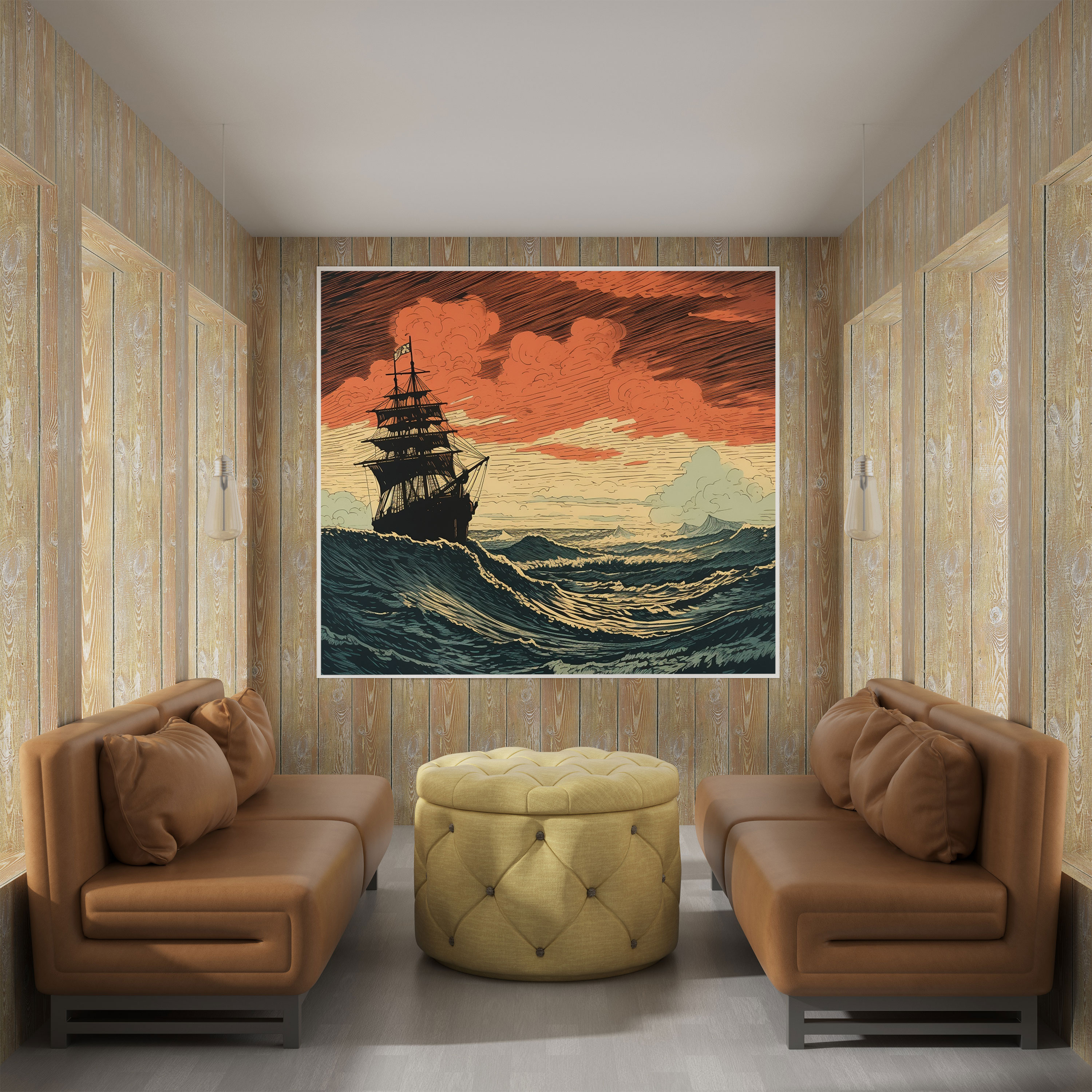 Ottoman Sea Explorers Canvas Print