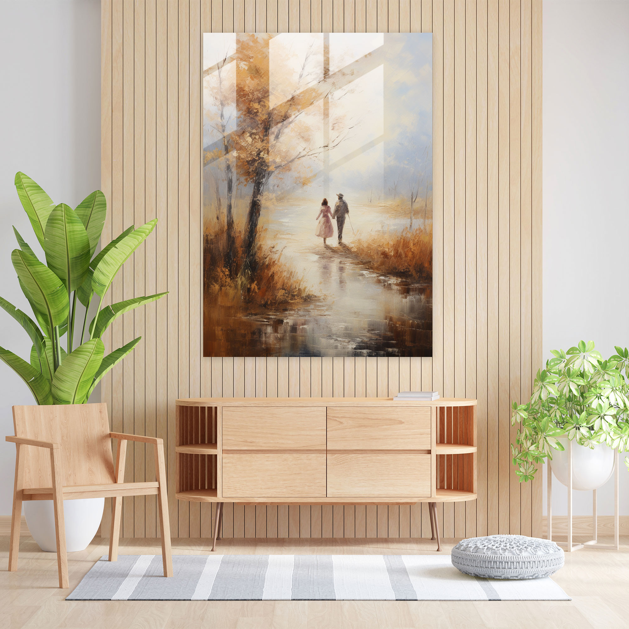 Old Peoples Wall Decoration - Old Peoples, Wall Decoration, Glass Wall Art, Old Peoples