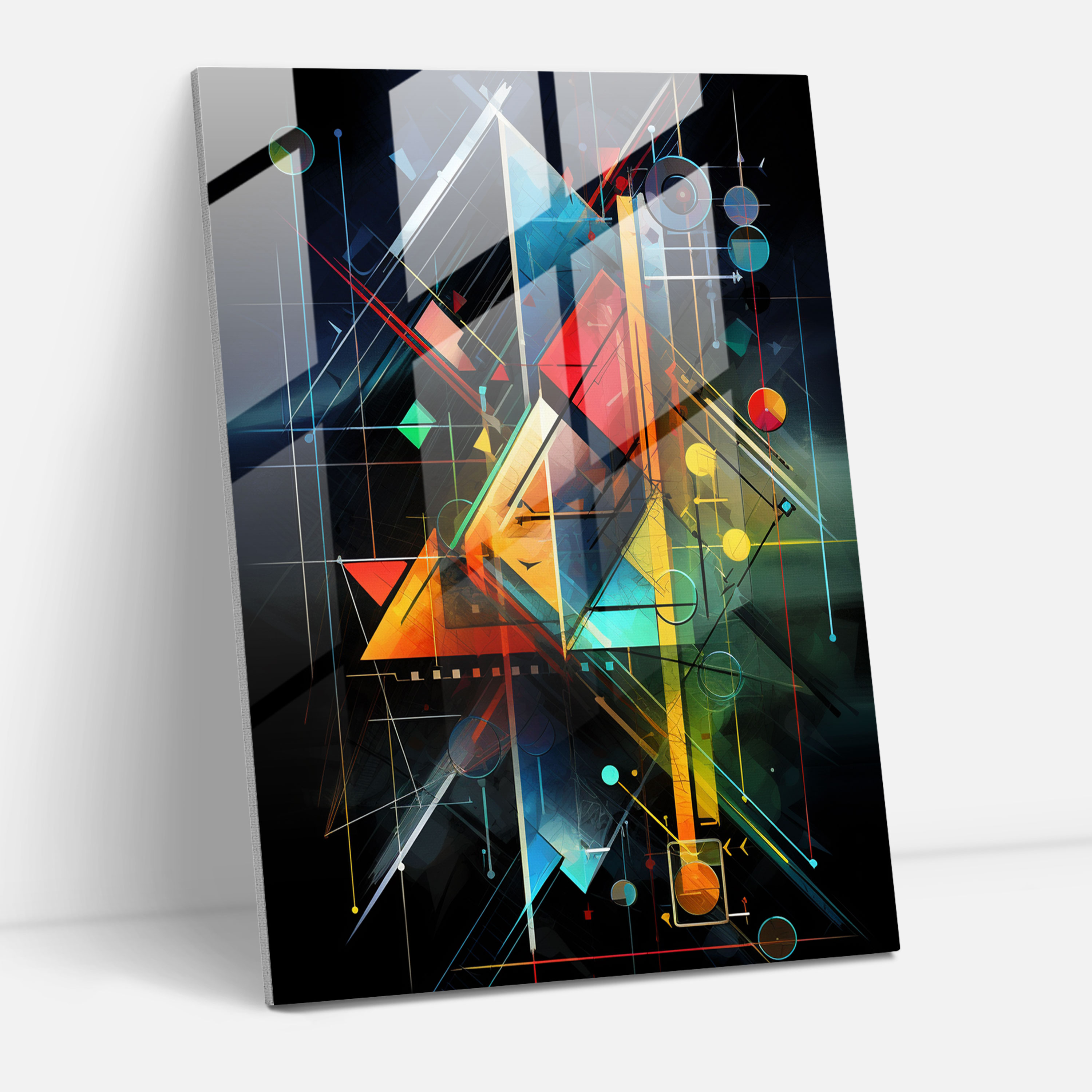 Oppenheimer Glass Art - Oppenheimer, Modern Art, Wall Decoration, Glass Print