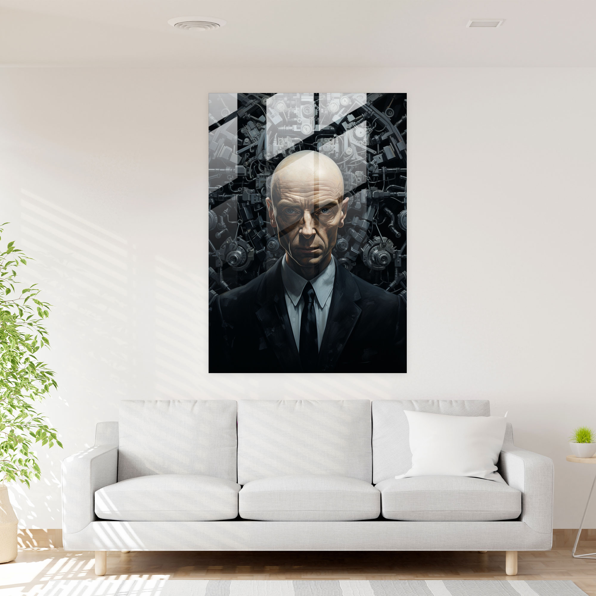 Oppenheimer Cam Sanatı - Sanatçı Dokunuşuyla Cam Duvar Sanatı Esrarlı Kişilik