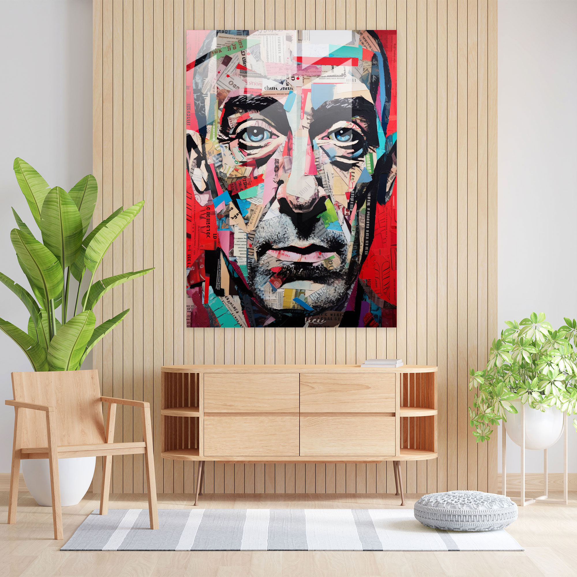 Pop Art Cam Tablo - Oppenheimer Katkısı - Duvar Dekorasyonu Pop Art Koleksiyonu