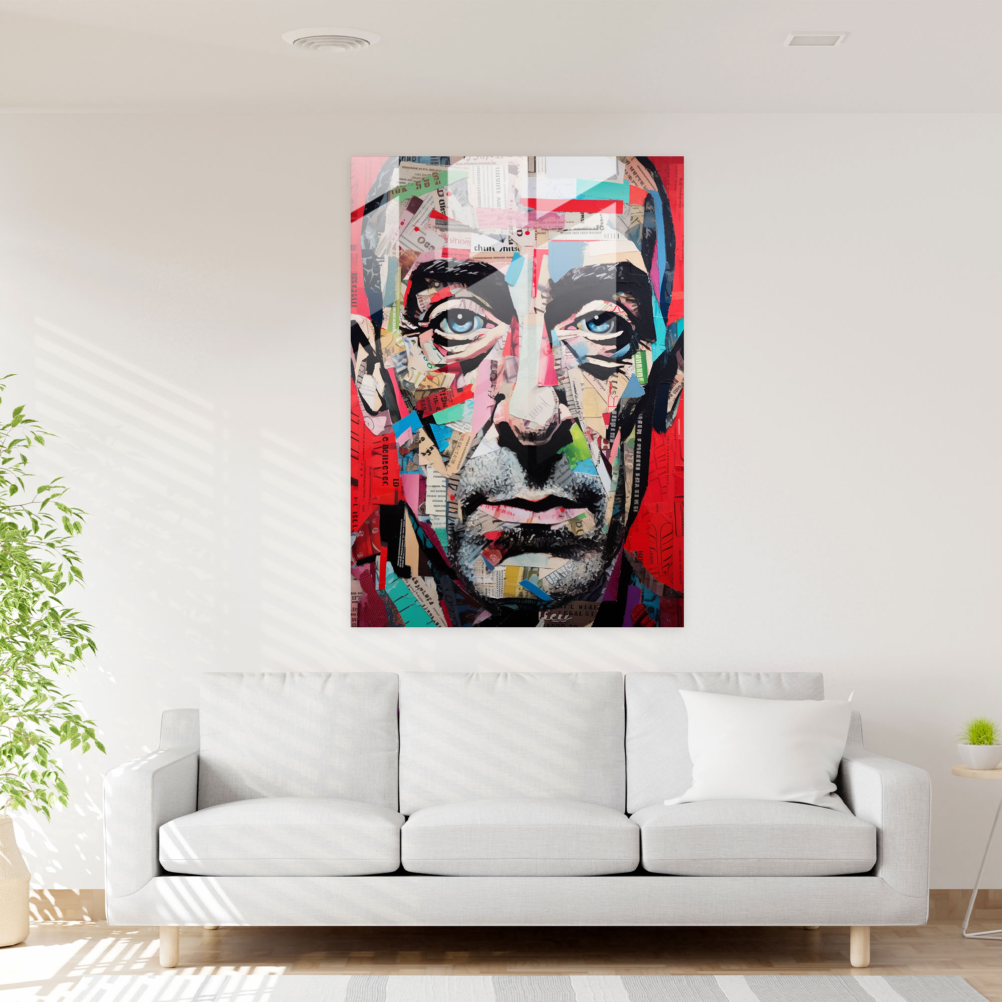 Pop Art Cam Tablo - Oppenheimer Katkısı - Duvar Dekorasyonu Pop Art Koleksiyonu
