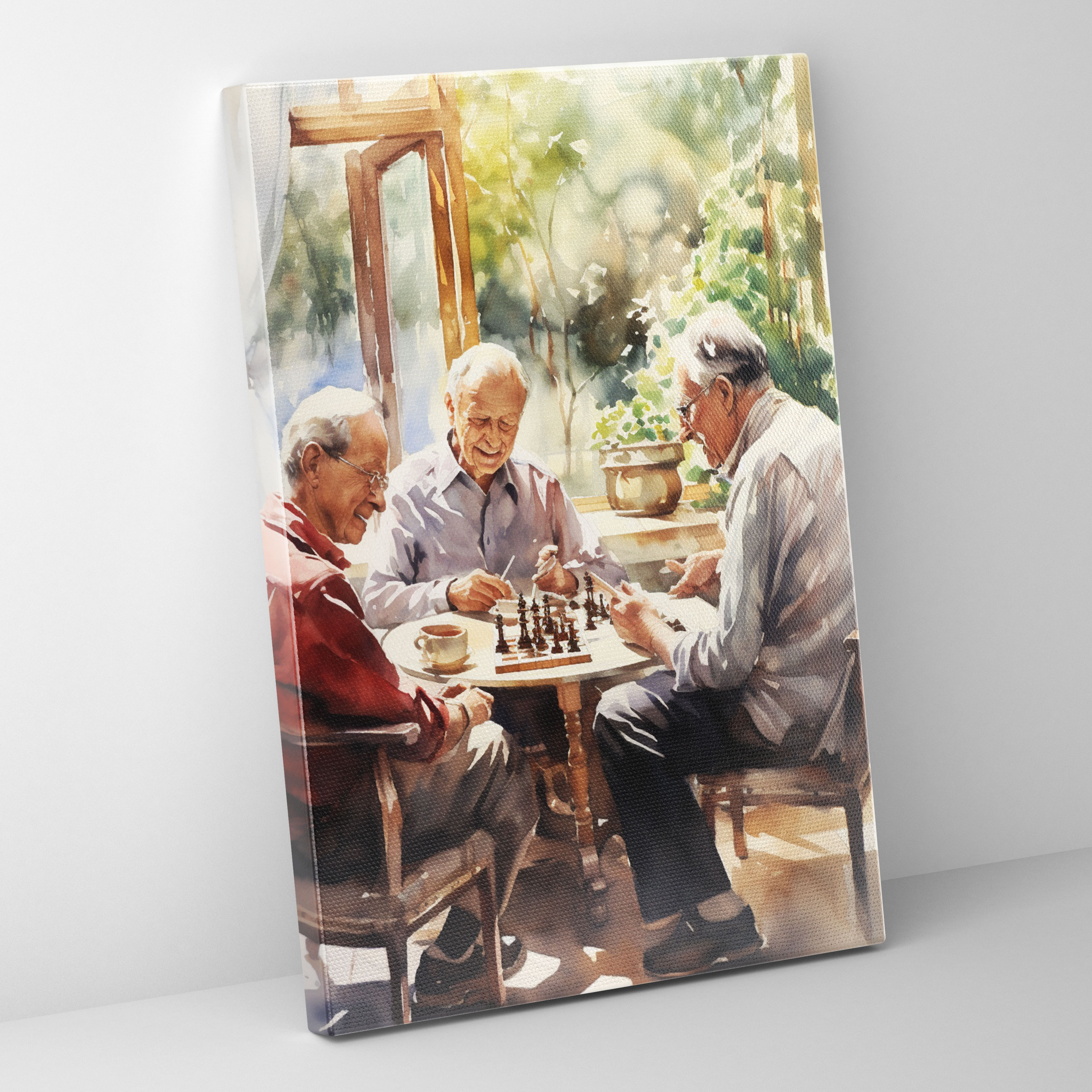 Old Peoples Canvas Print - Old Peoples, Old Peoples, Canvas Print, Wall Art
