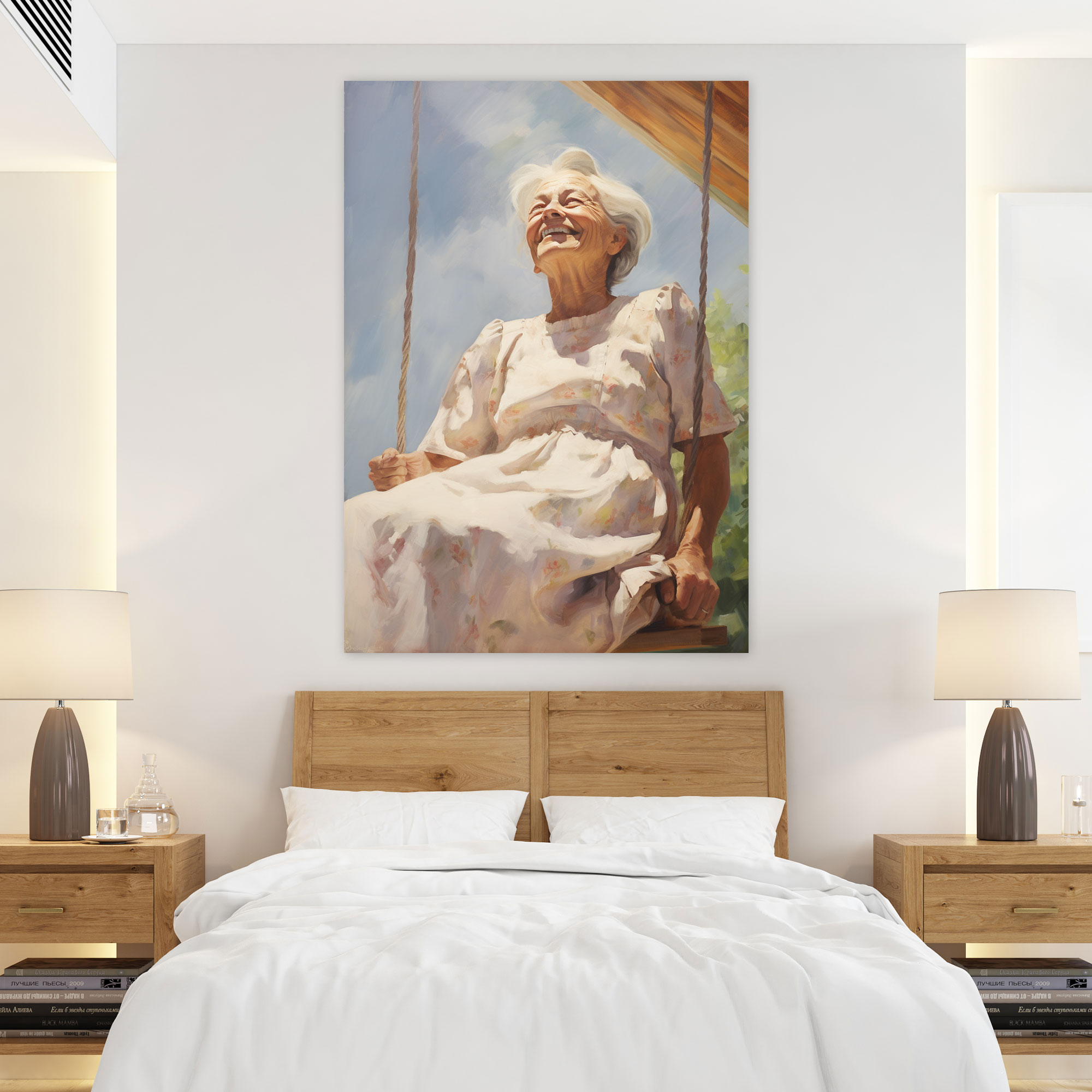 Old Peoples Wall Decoration - Old Peoples, Canvas Print, Canvas, Old Peoples