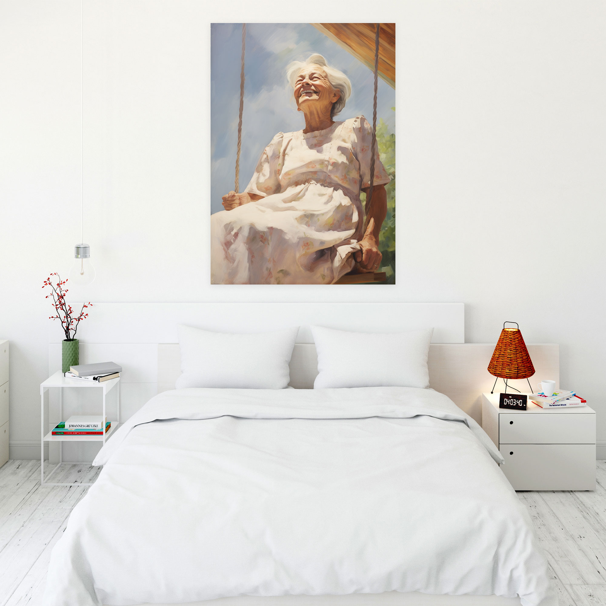 Old Peoples Wall Decoration - Old Peoples, Canvas Print, Canvas, Old Peoples