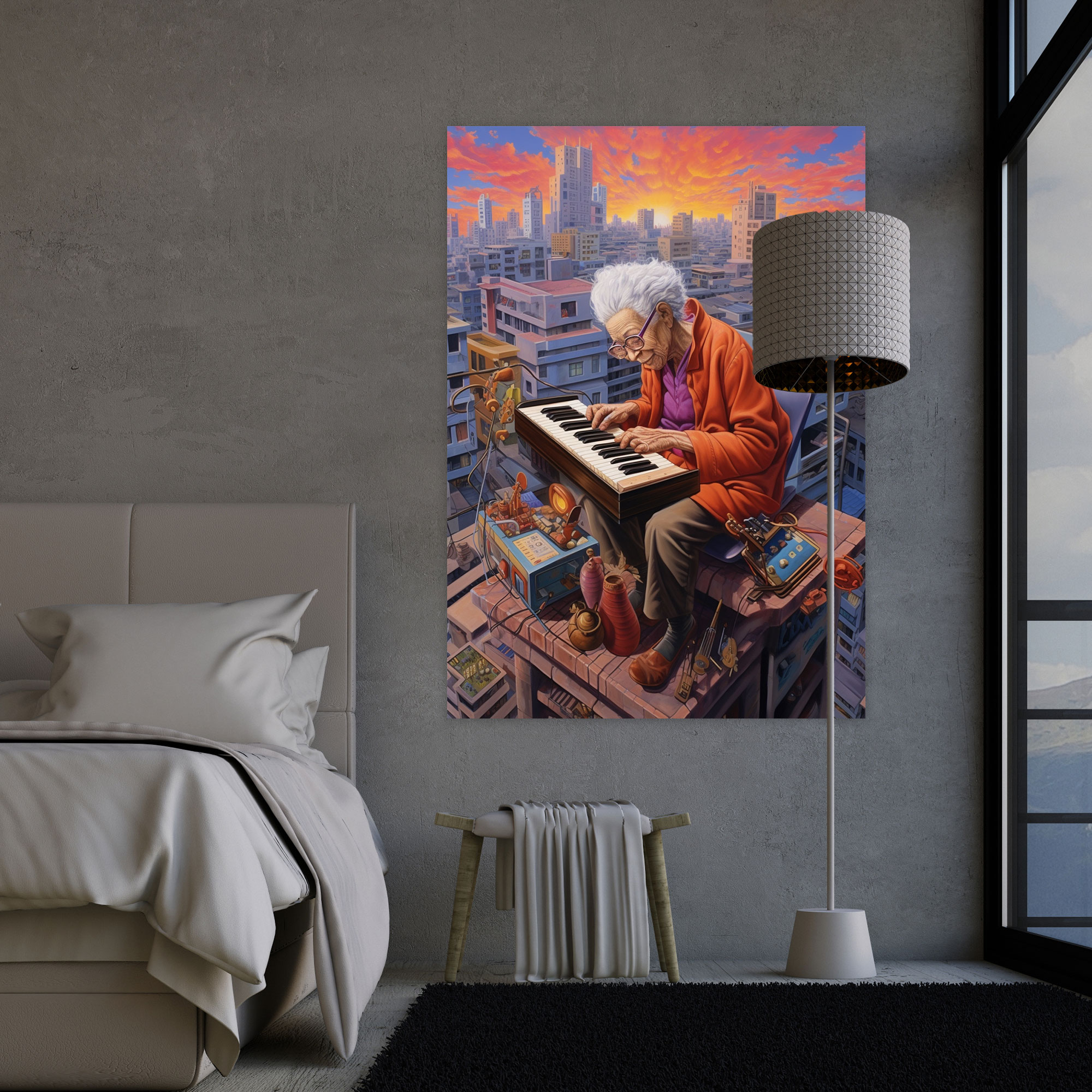 Old Peoples Wall Art - Old Peoples, Old Peoples, Home Decoration, Wall Art