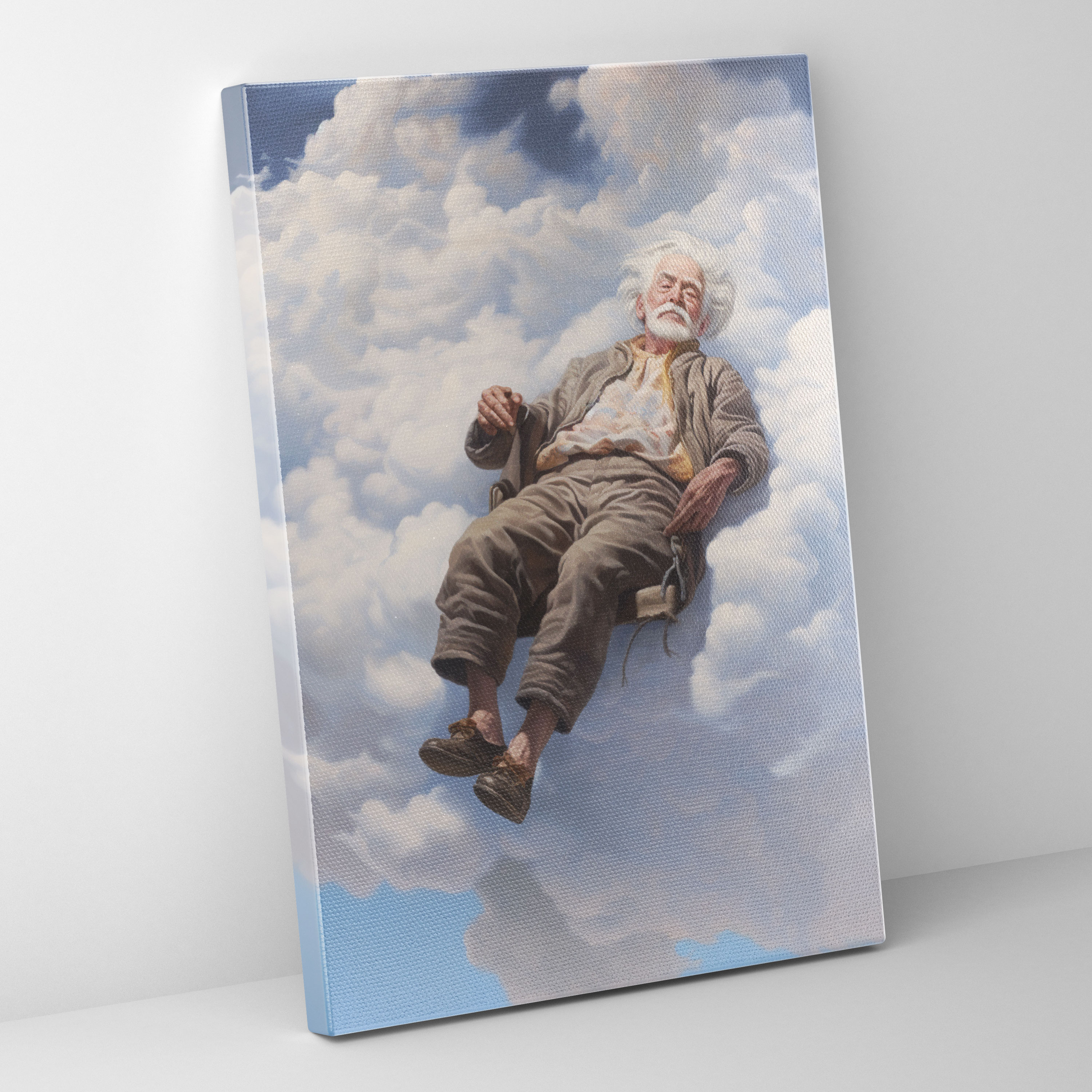 Old Peoples Wall Art - Old Peoples, Canvas, Old Peoples, Home Decoration