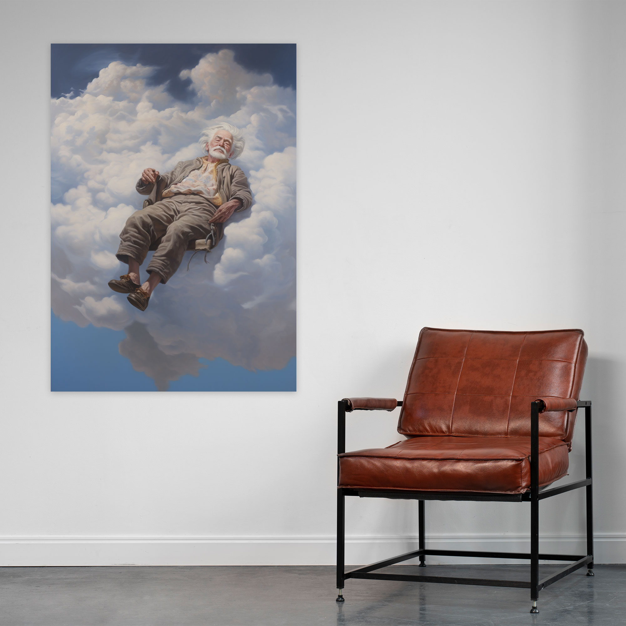 Old Peoples Wall Art - Old Peoples, Canvas, Old Peoples, Home Decoration