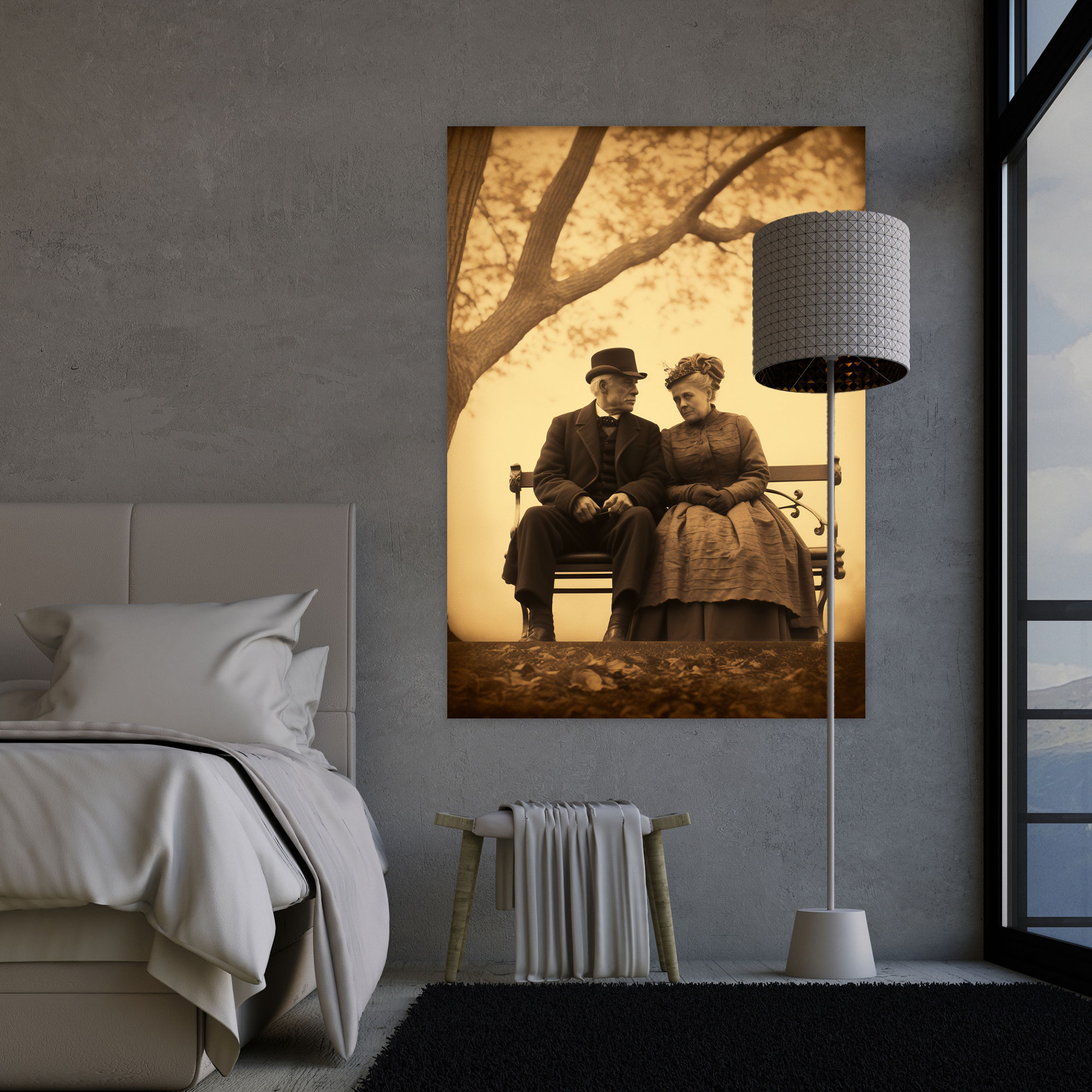 Old Peoples Canvas Print - Old Peoples, Canvas Print, Canvas Wall Art, Old Peoples