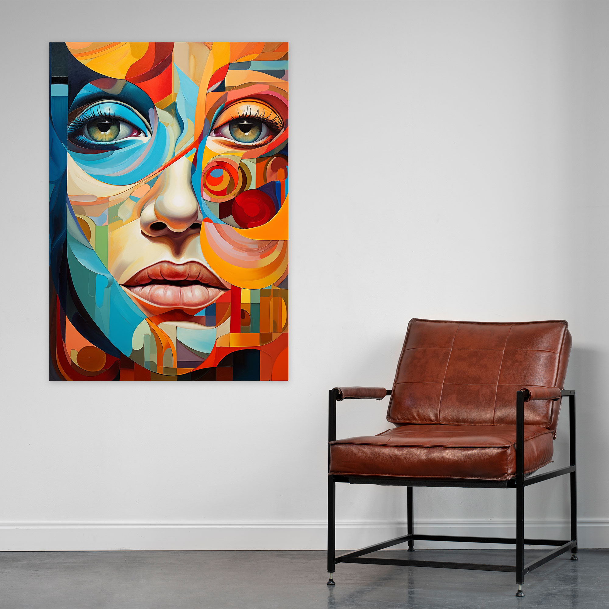 Old Peoples Wall Art - Old Peoples, Canvas Print, Wall Art, Vibrant Colors