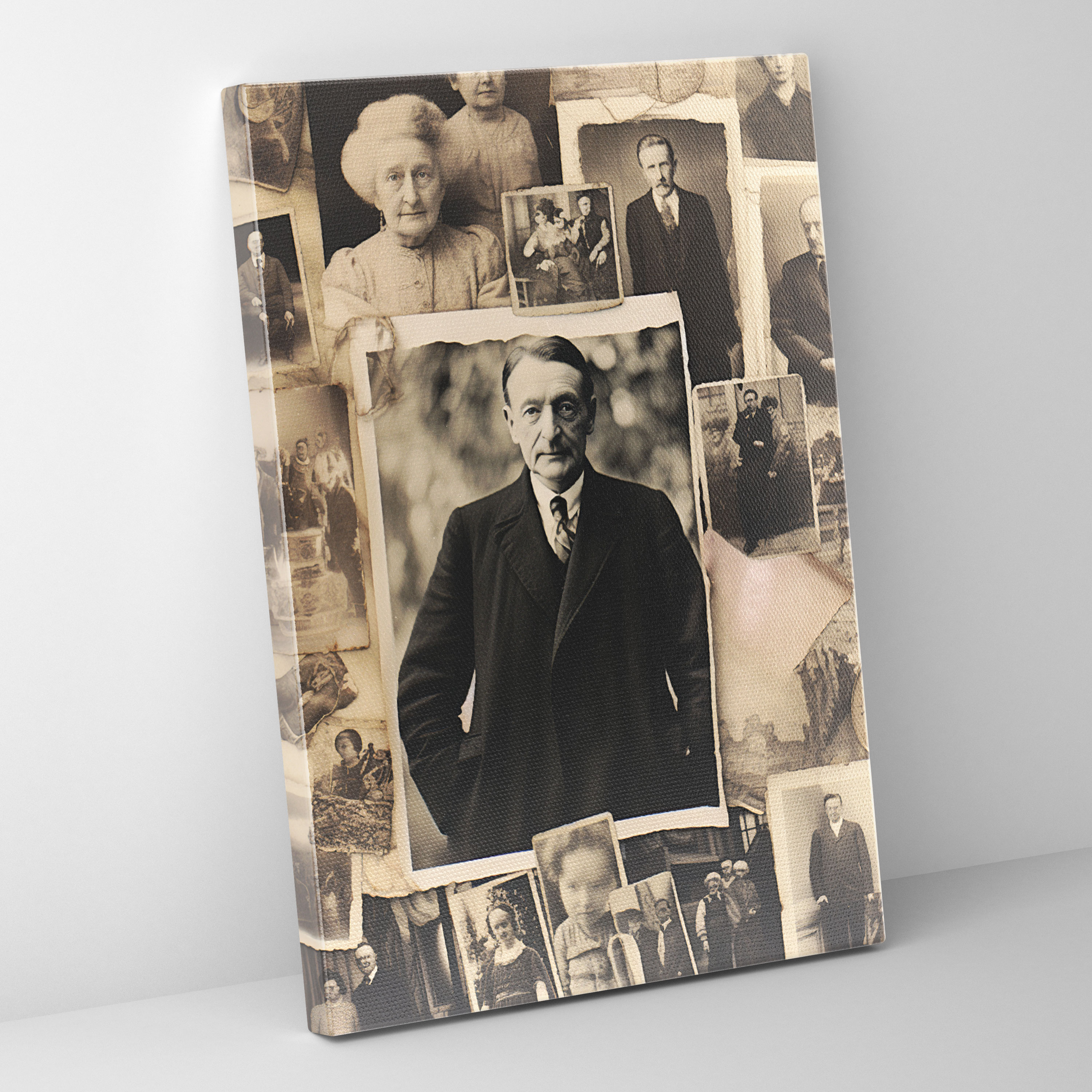 Old Peoples Wall Art - Old Peoples, Old Peoples, Moments, Vintage Photographs