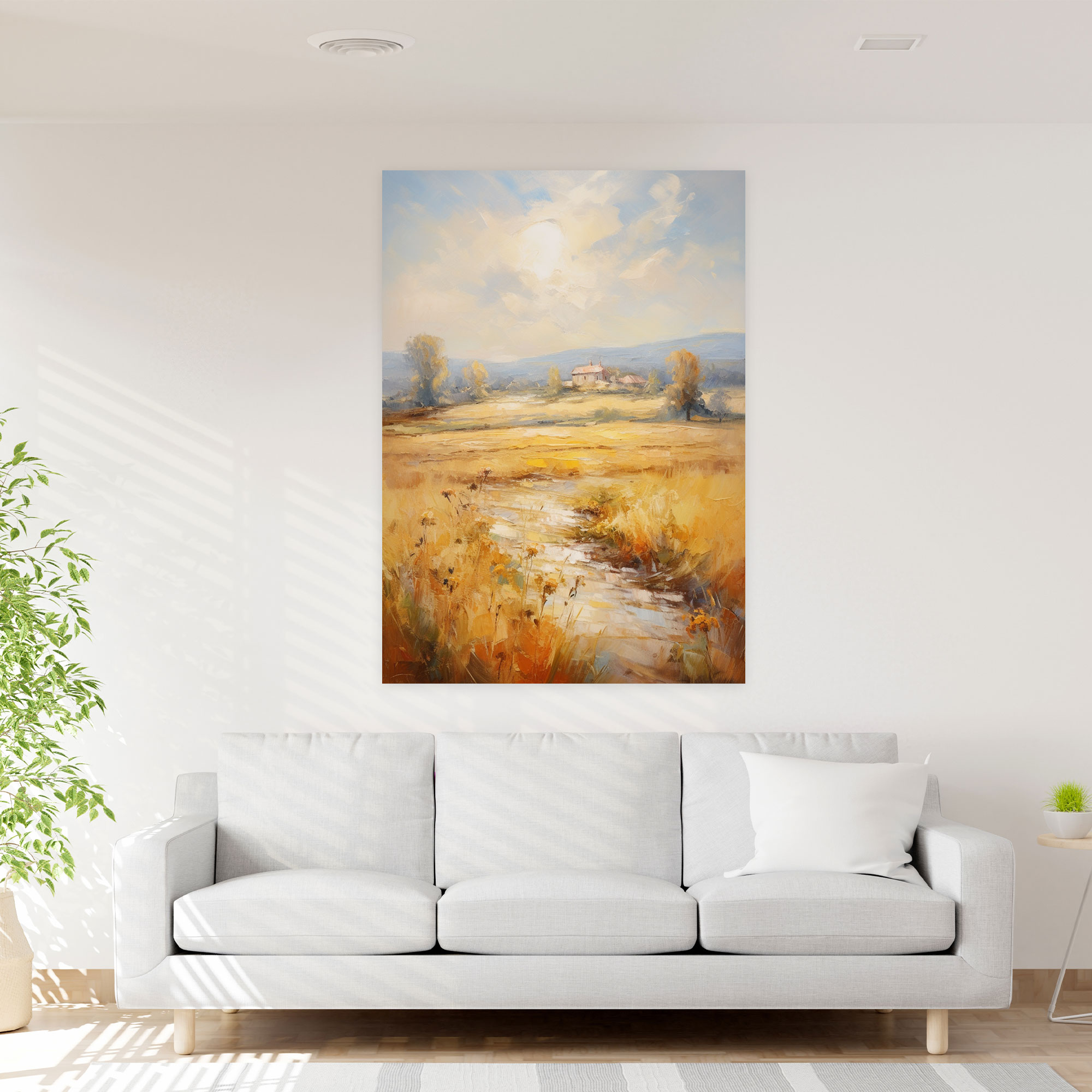 Oppenheimer Canvas Print - Impressionist Landscape Wall Art - Oppenheimer, Canvas Print, Wall Art, Home Decoration