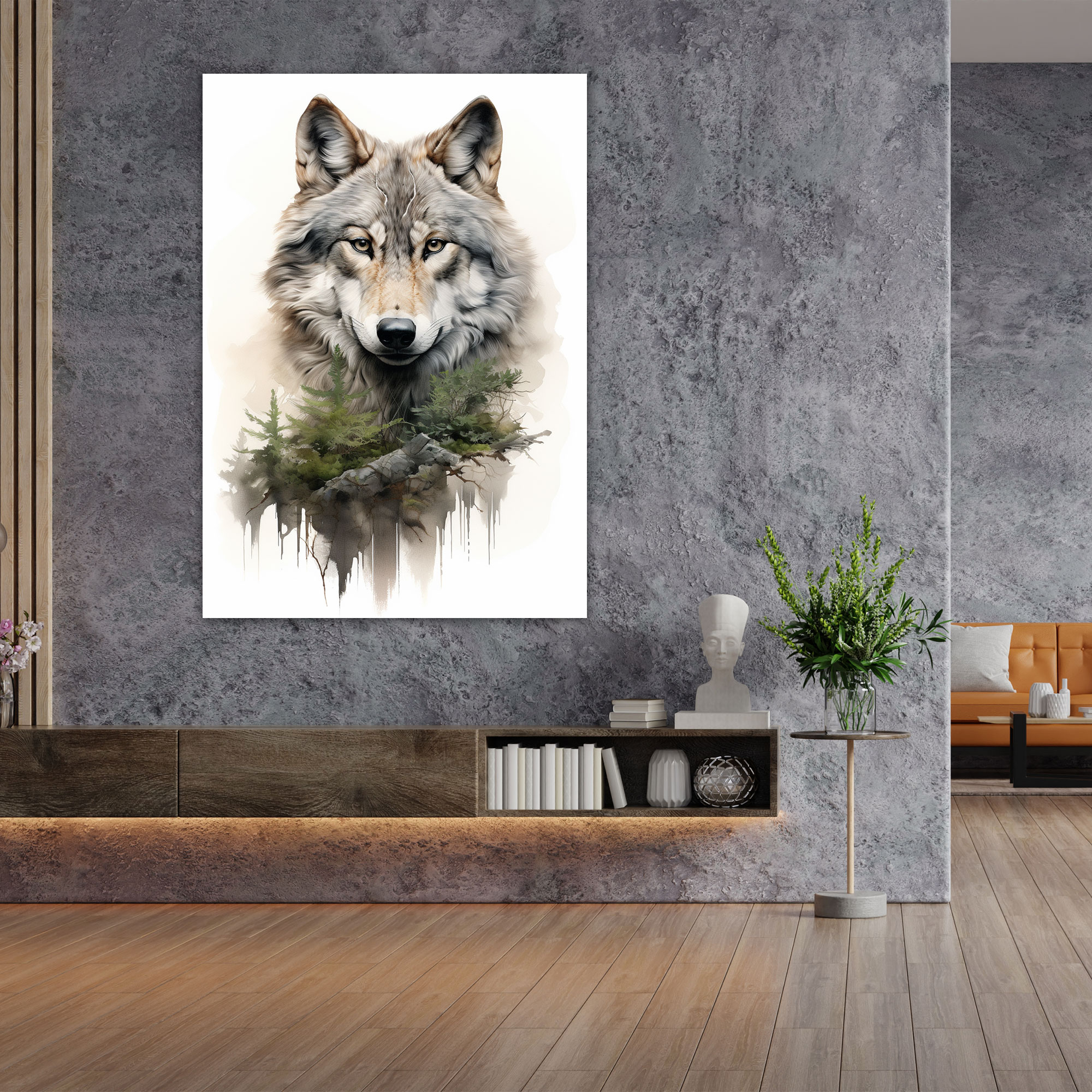Oppenheimer Canvas Print - Realistic Wildlife Wall Art - Oppenheimer, Majesty, Canvas Print, Wall Art