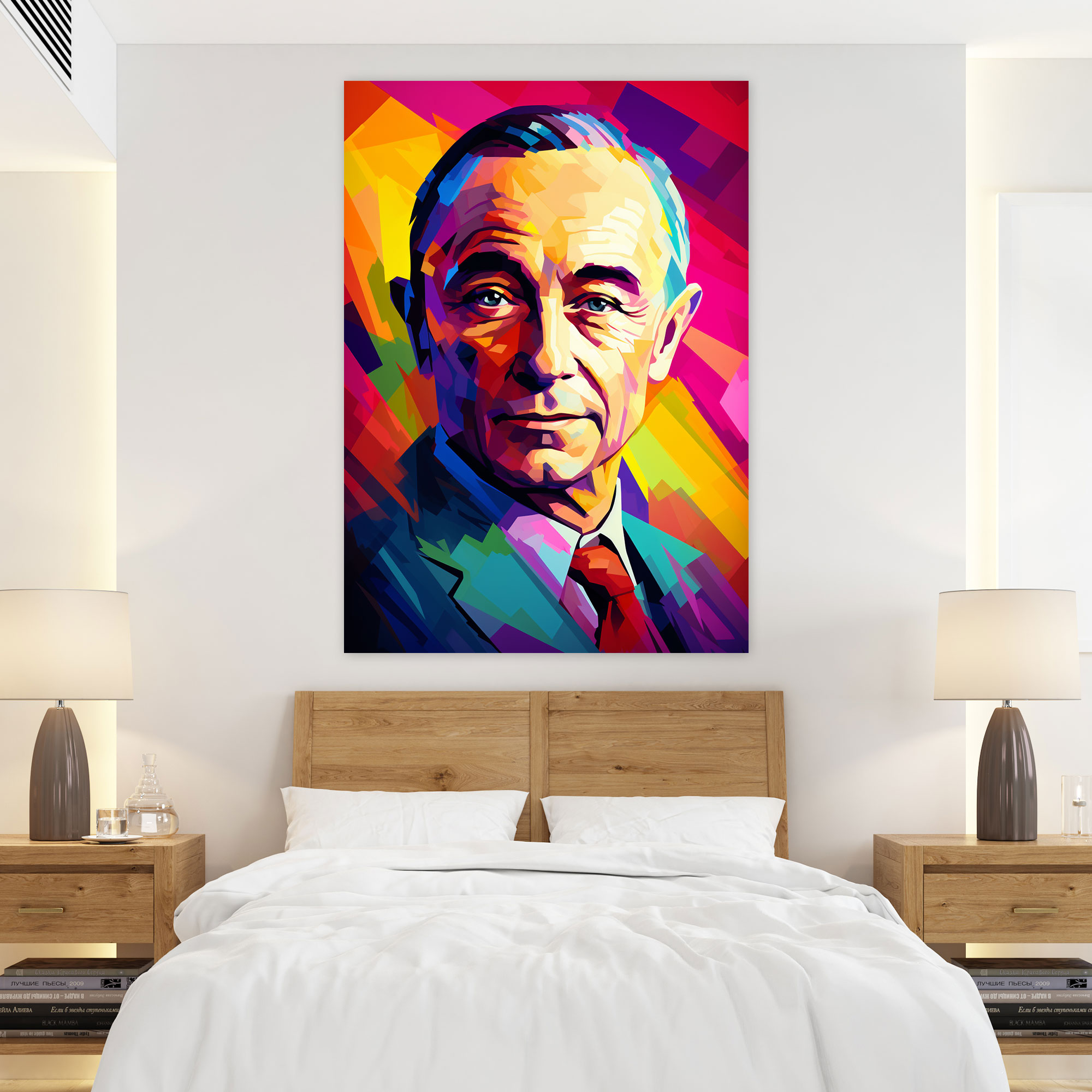 Oppenheimer Pop Art Canvas Print - Oppenheimer, Home Decoration, Oppenheimer, Canvas
