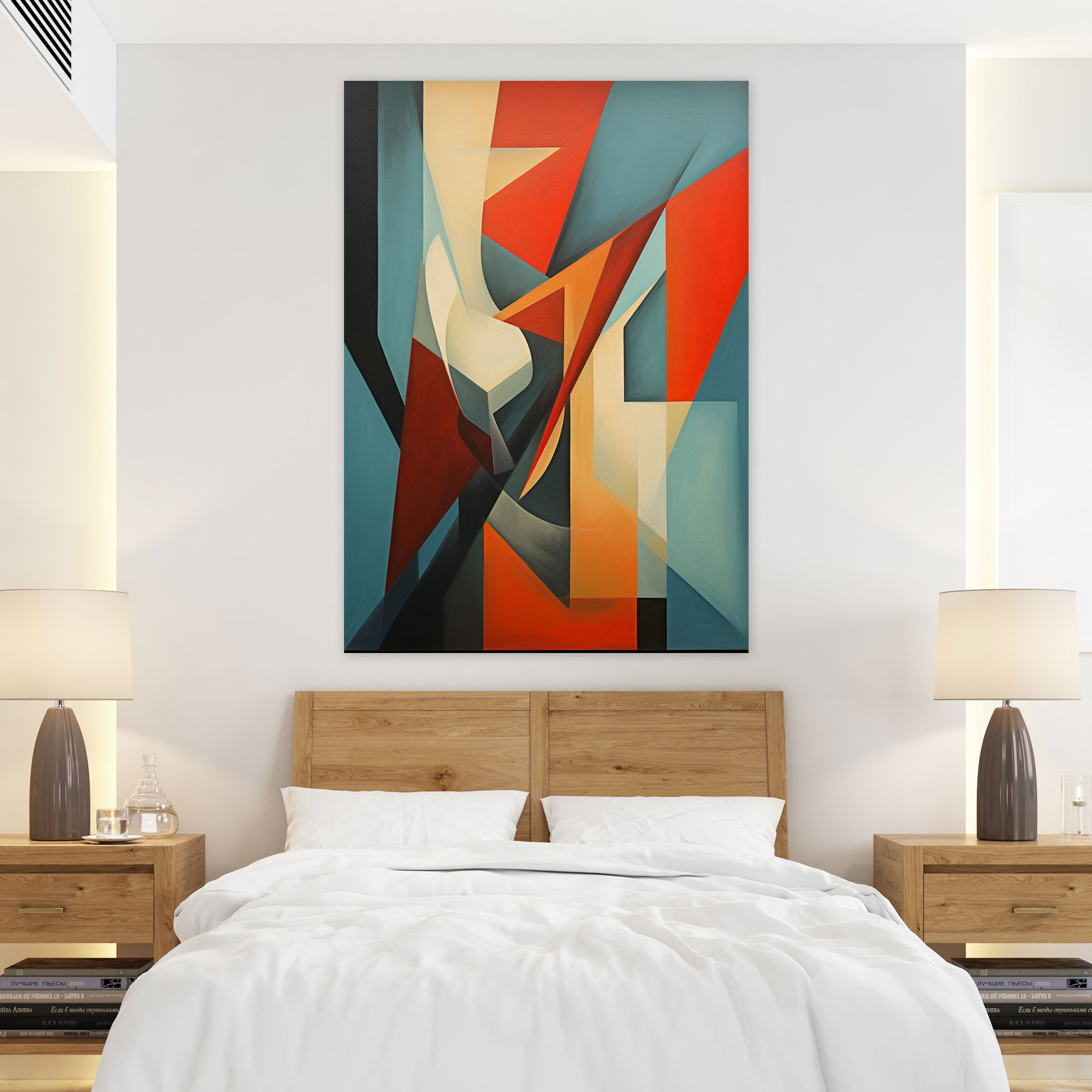 Oppenheimer Geometric Canvas Print - Oppenheimer, Canvas Print, Brilliance, Abstract Art