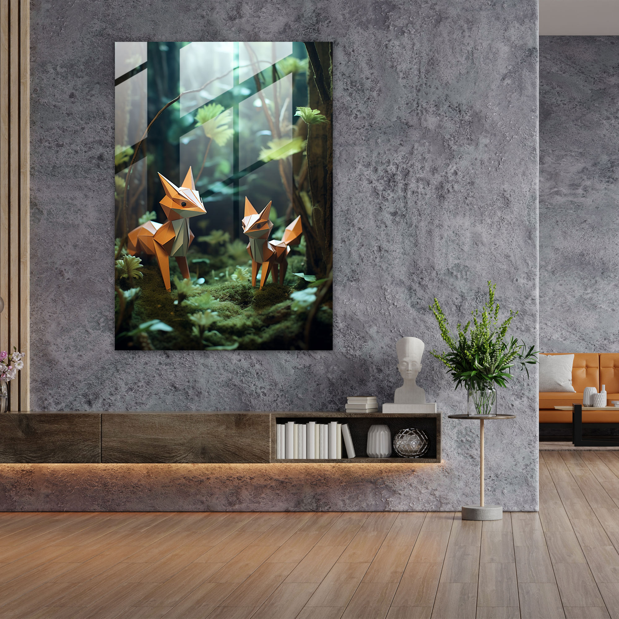 Origami Home Decoration - Origami, Playful, Origami Animals, Modern Art