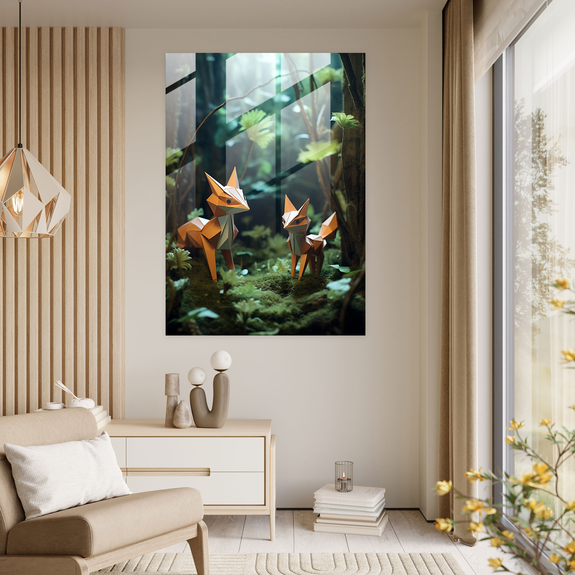 Origami Home Decoration - Origami, Playful, Origami Animals, Modern Art