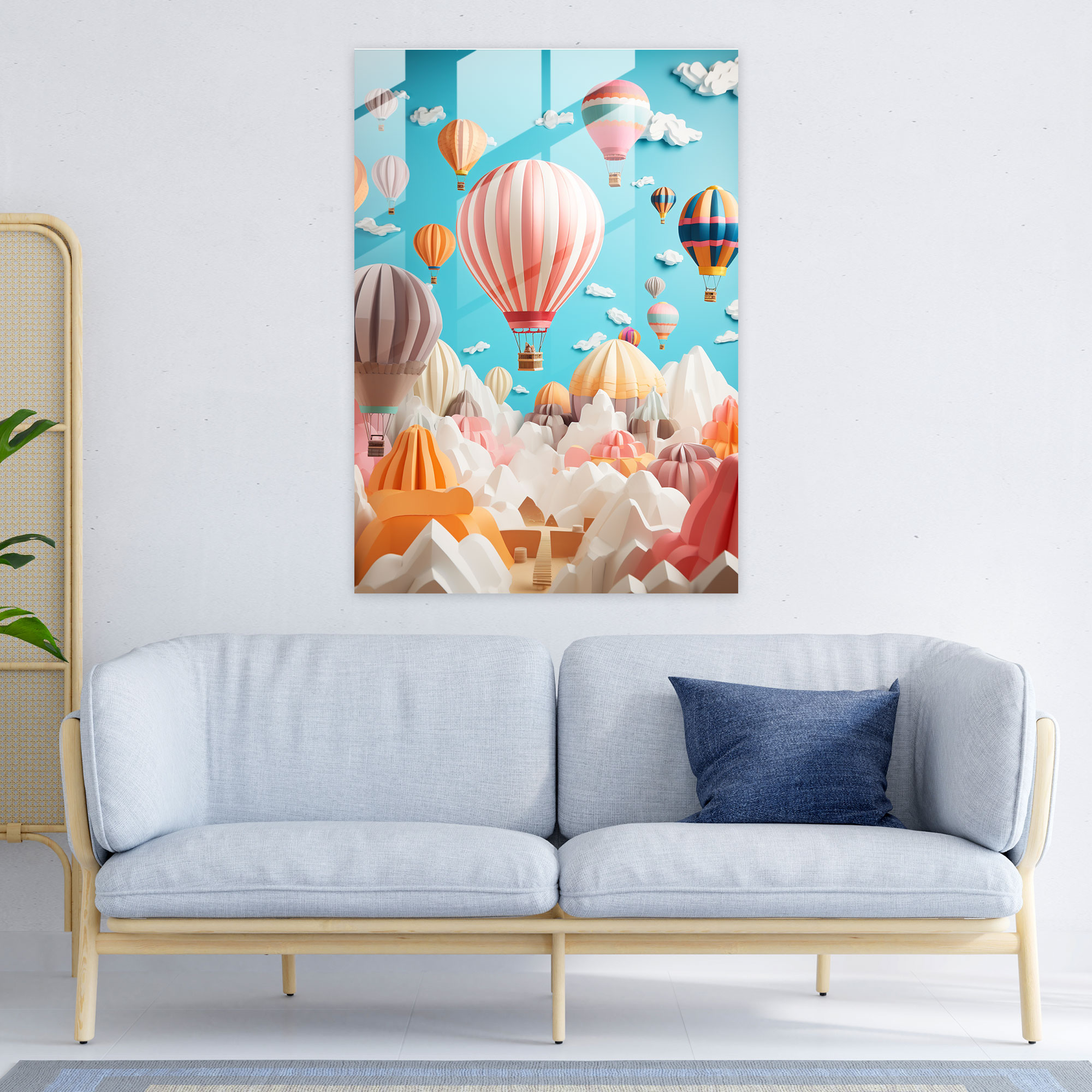Origami Glass Wall Art - Origami, Origami, Adventure, Glass Print