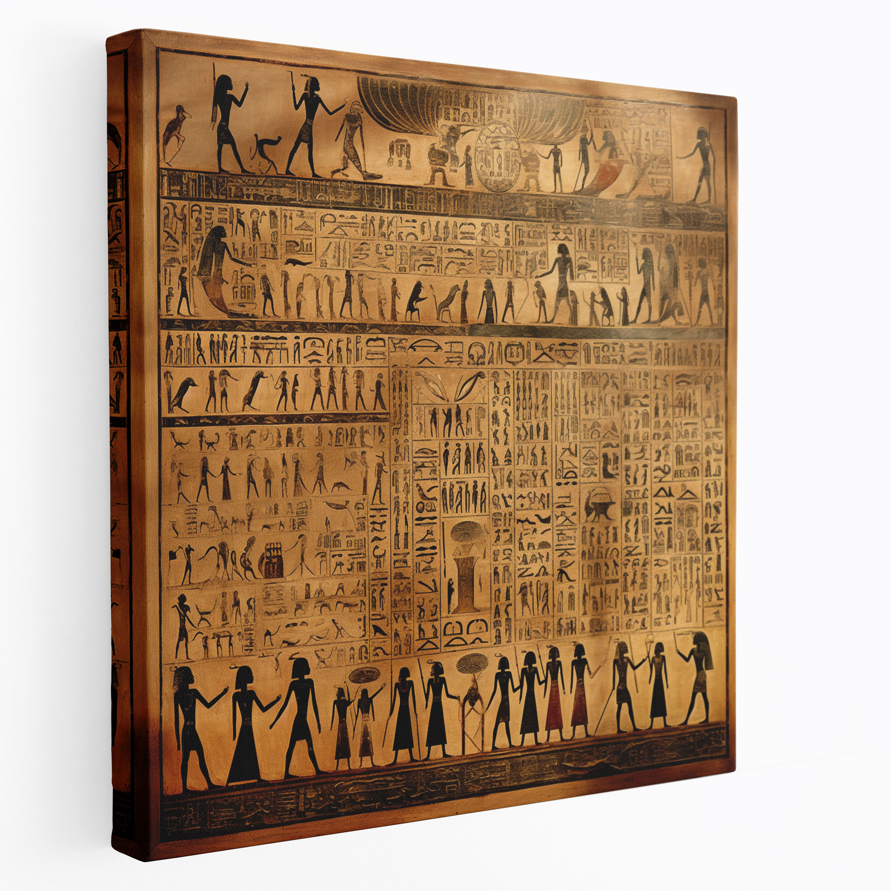 Papyrus Canvas Print - Egyptian Creation Wall Art - Papyrus, Ancient Egypt, Canvas, Wall Decoration