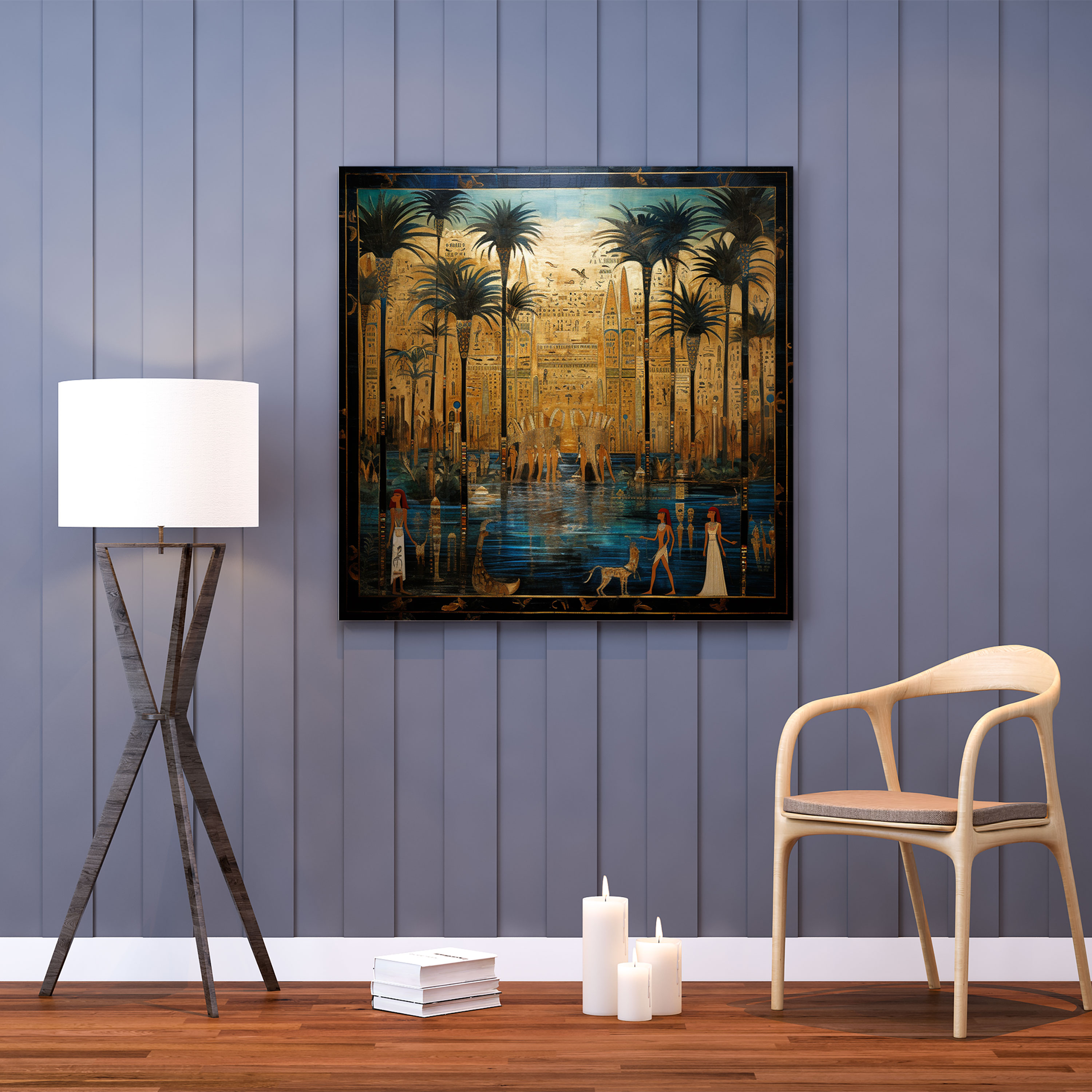 Papyrus Canvas Print - Timeless Beauty - Papyrus, Contemporary, Traditional, Papyrus