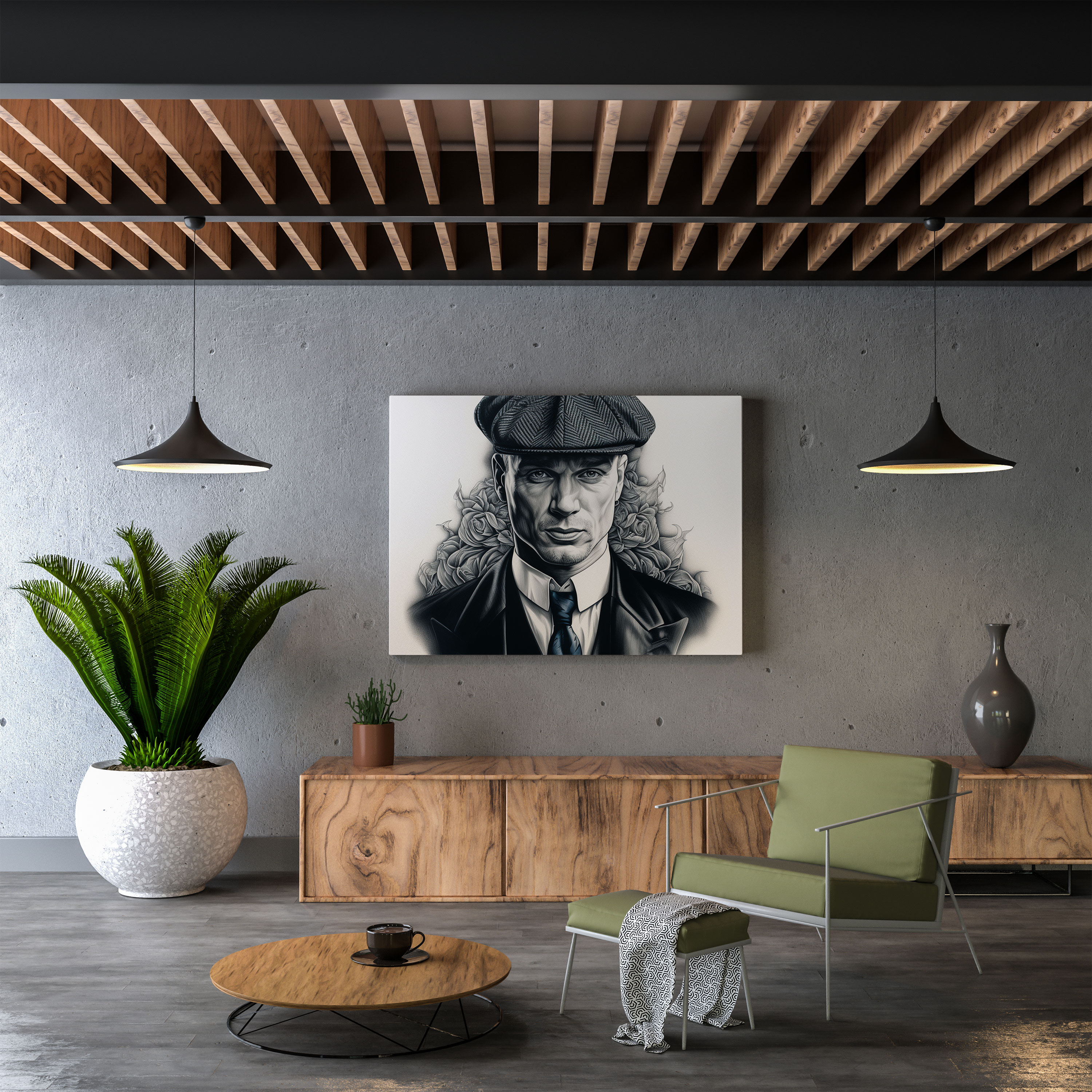 Peaky Blinders Canvas Print - Peaky Blinders, Wall Decoration, Canvas Wall Art, Attention To Detail