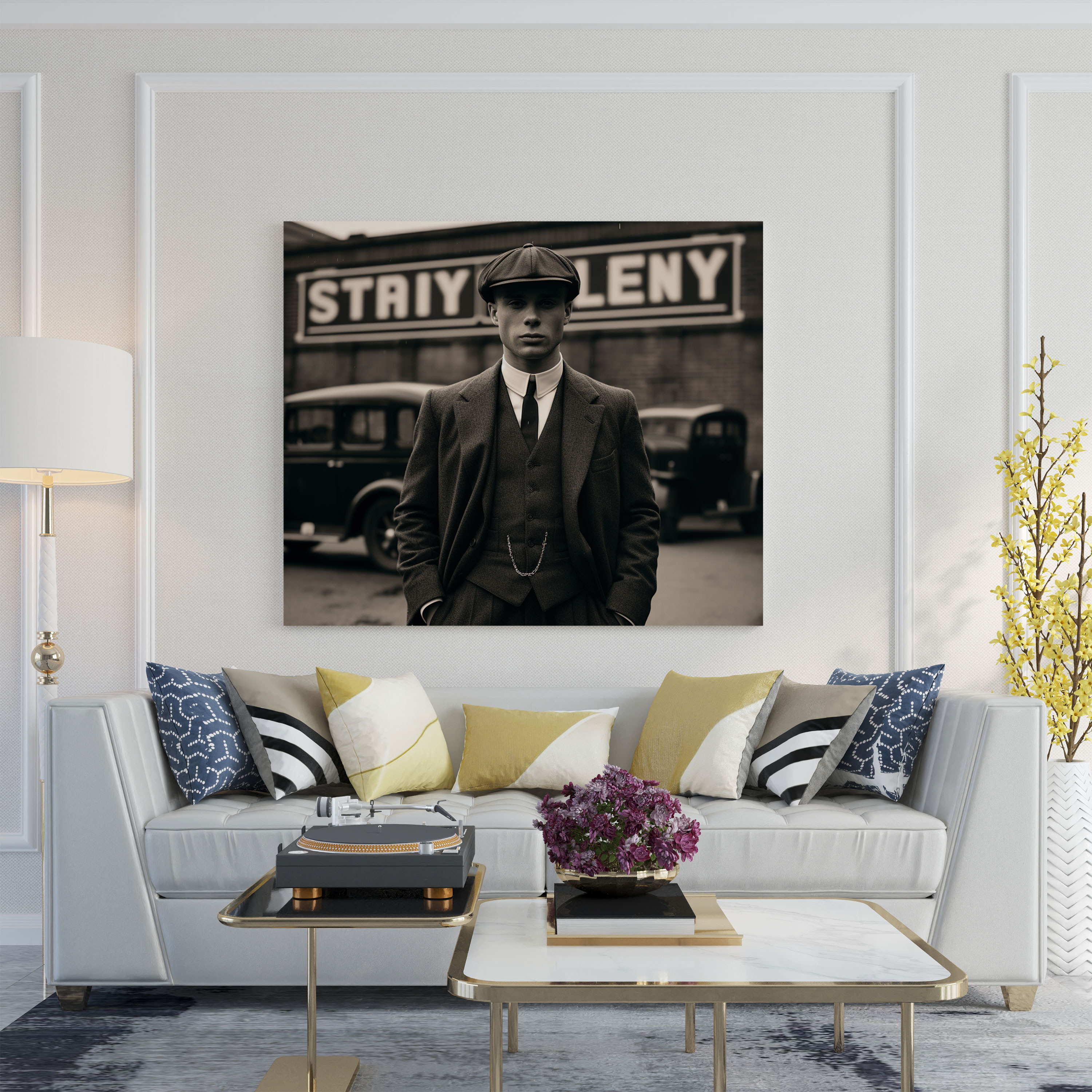 Peaky Blinders Vintage Photograph - Peaky Blinders, Home Decoration, History, Vintage Photograph