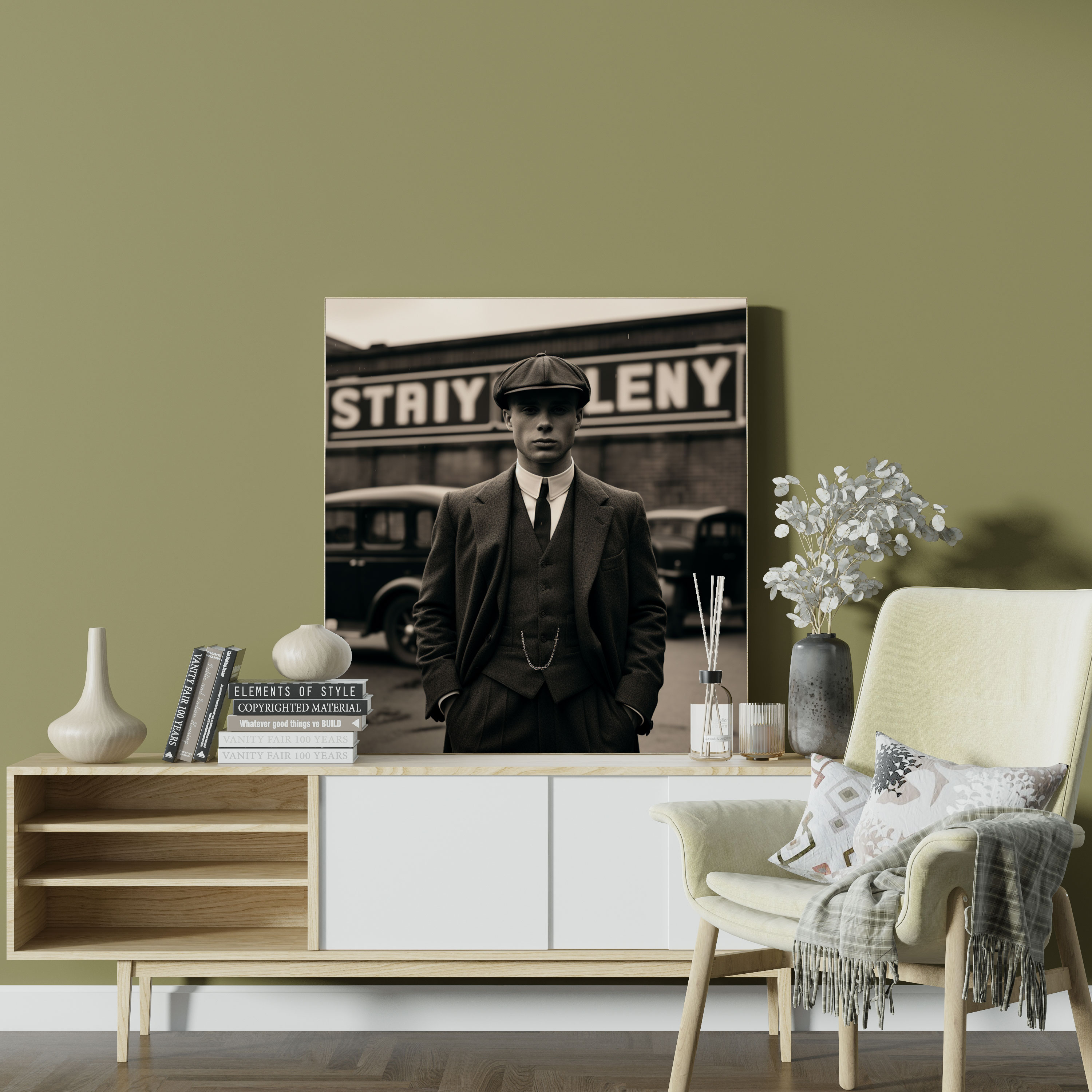 Peaky Blinders Vintage Photograph - Peaky Blinders, Home Decoration, History, Vintage Photograph