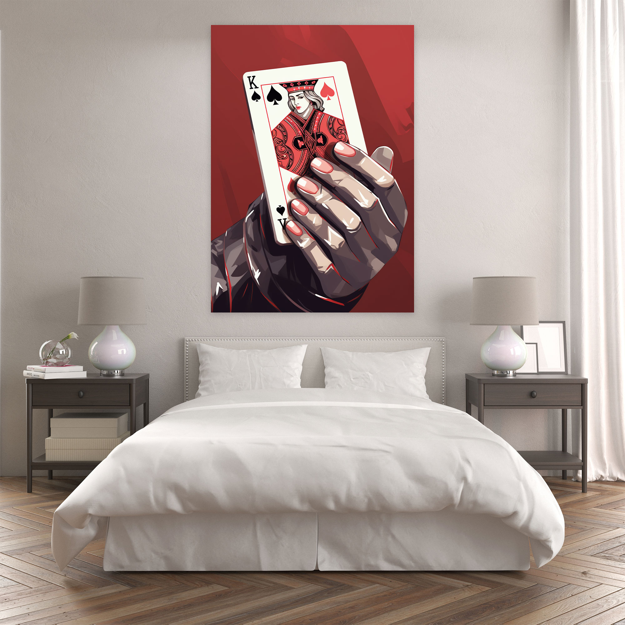 Playing Cards Wall Decoration - Playing Cards, Home Decoration, Card Game Room, Canvas Wall Art