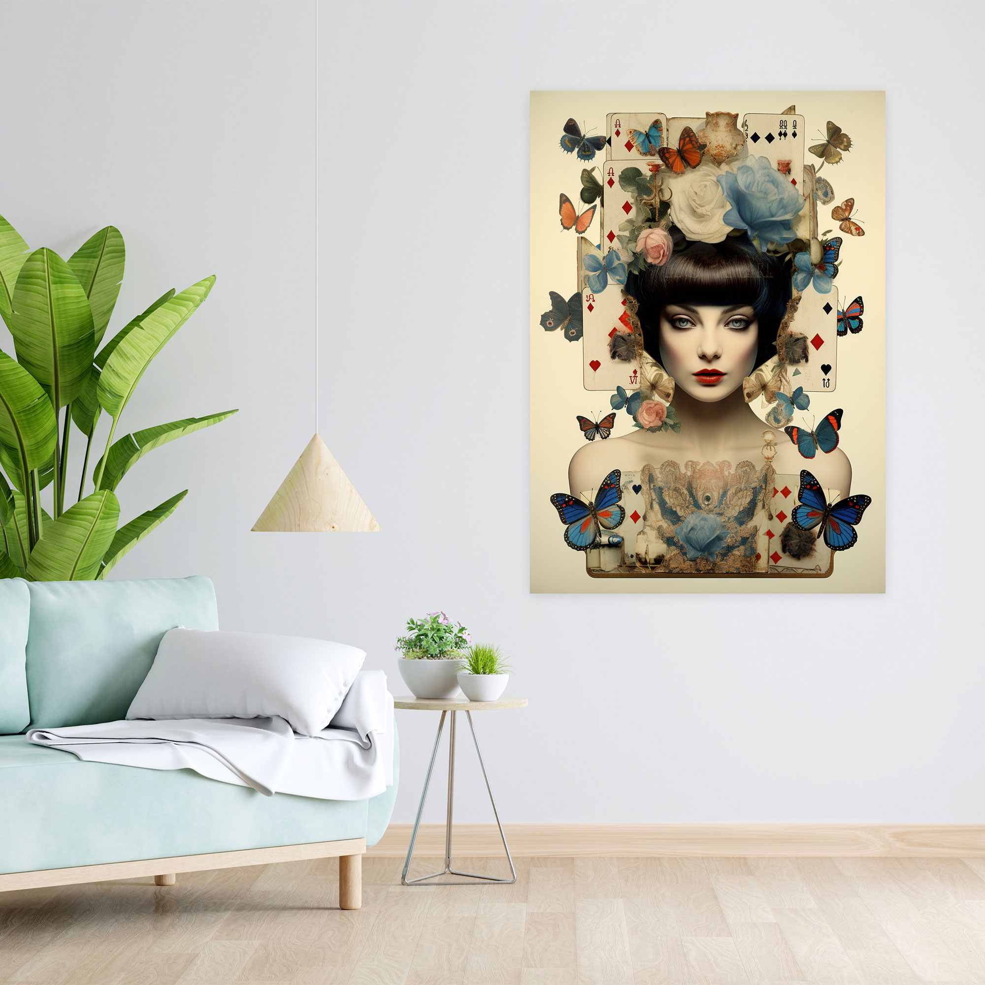 Playing Cards Wall Art - Playing Cards, Canvas Print, Vintage Aesthetics, Playing Cards